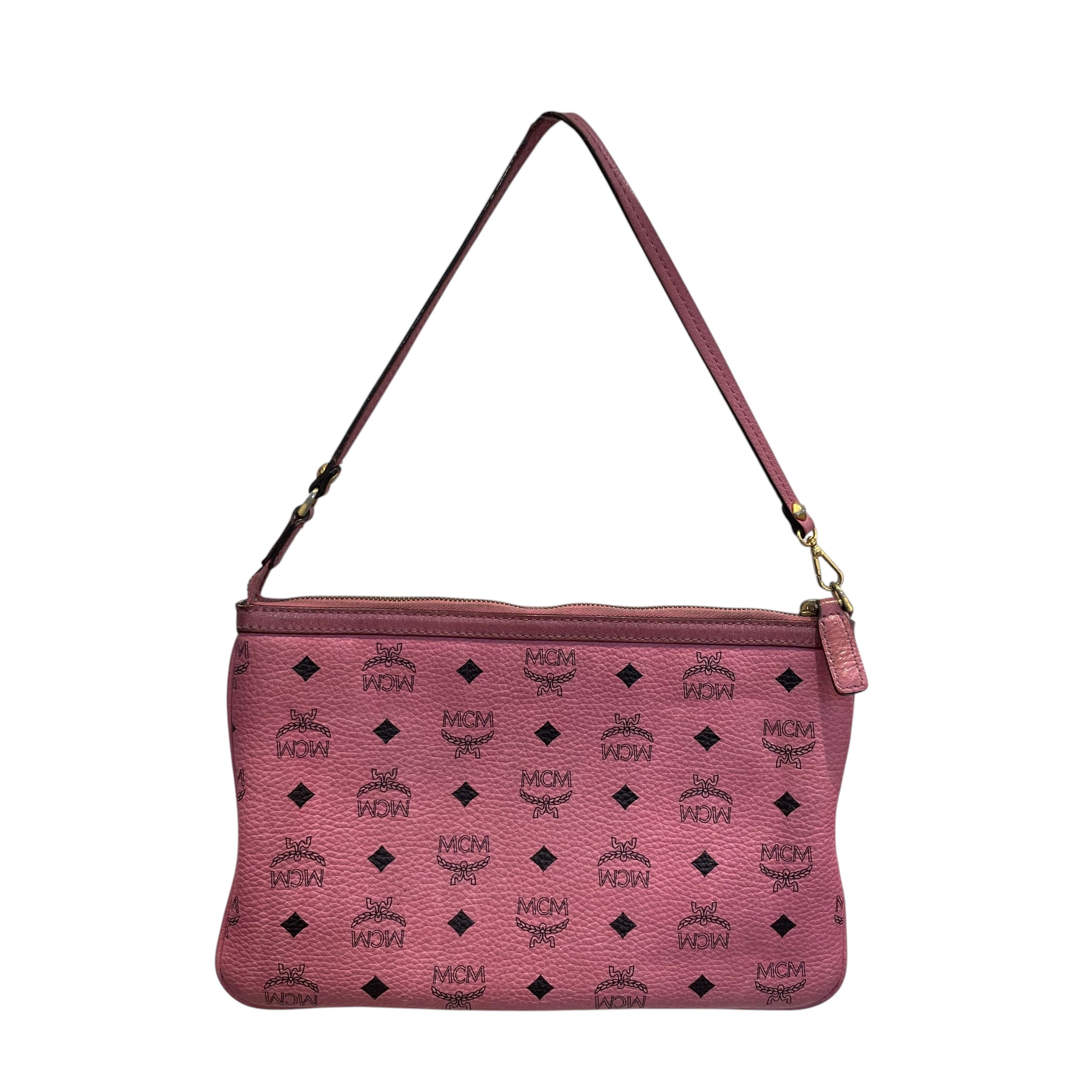 MCM/Tote Bag/OS/Monogram/Leather/PNK/CHEETAH INTERIOR/ #W8210 view 2