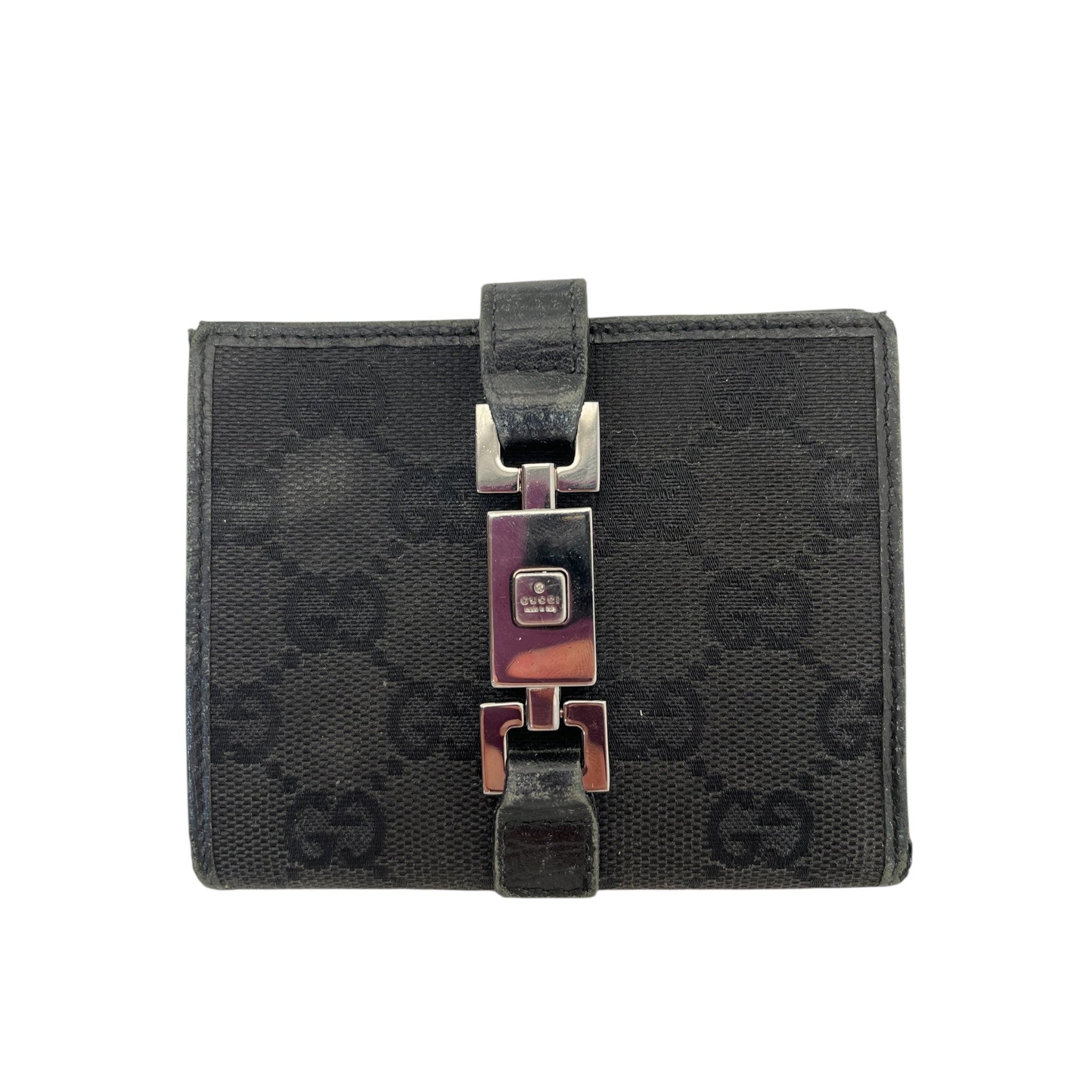 GUCCI/Wallet/Monogram/Cotton/BLK/Silver Toggle - 054702126 view 5