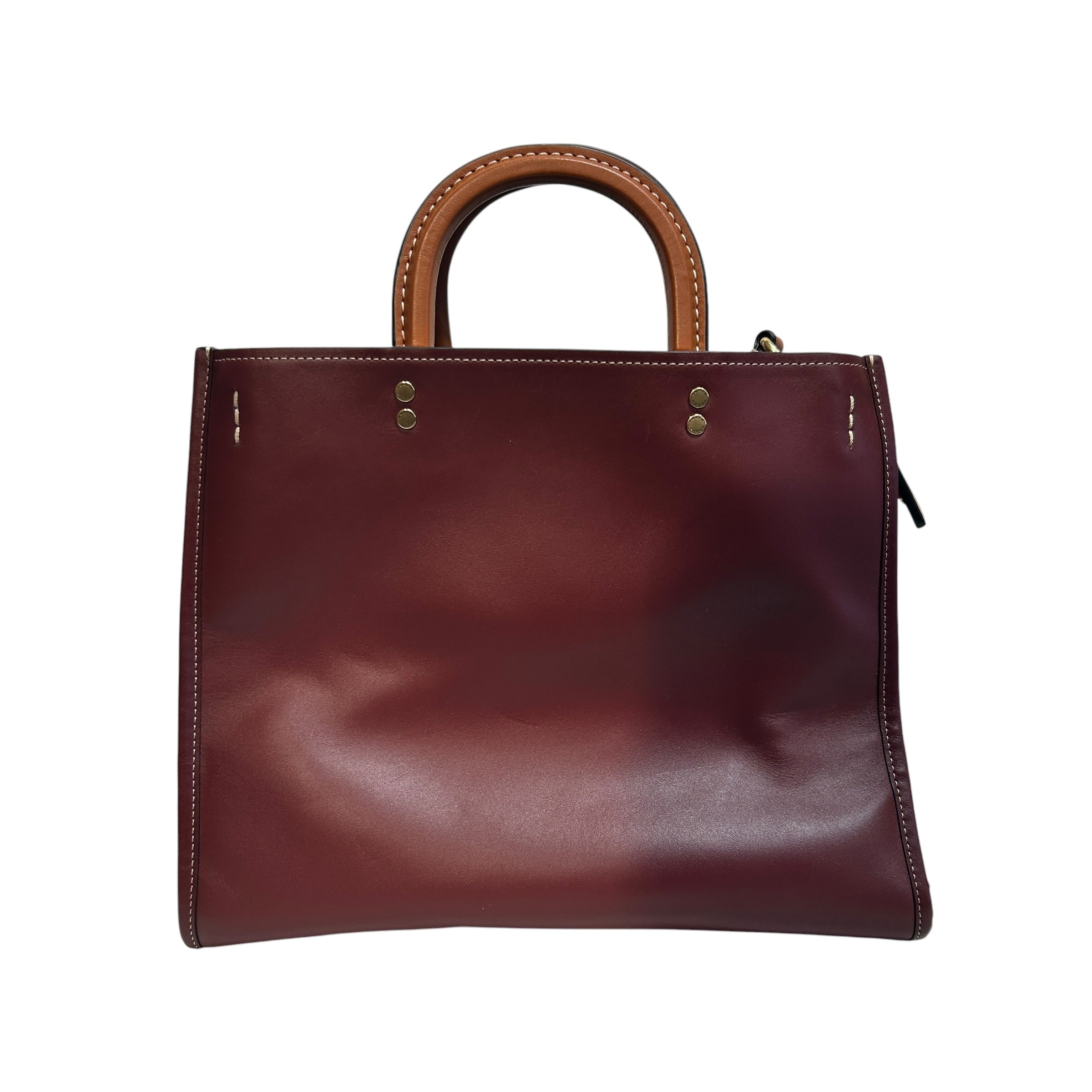 COACH/Hand Bag/Leather/BRD/ROGUE BAG BRASS view 1