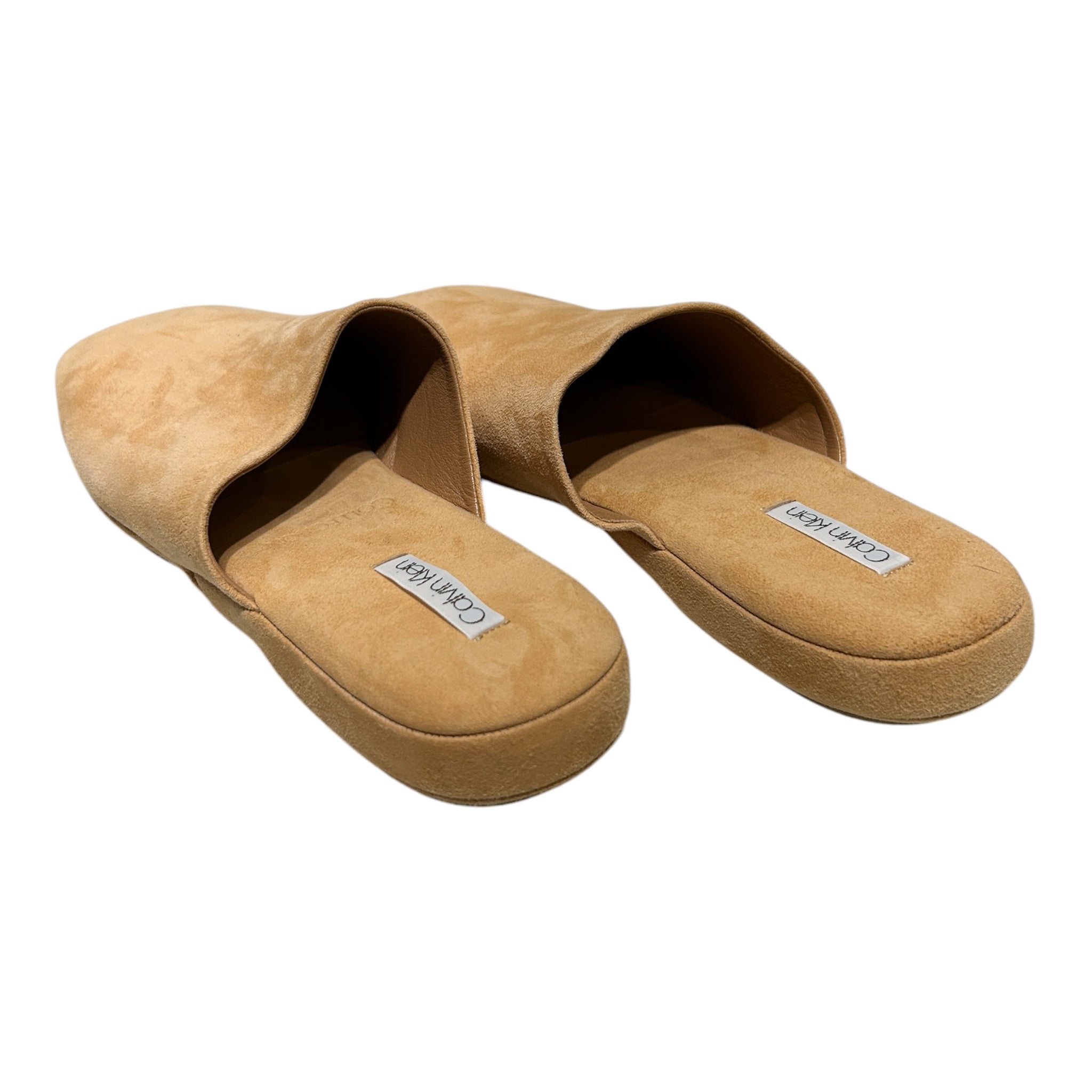 Calvin Klein/Flat Shoes/EU 37/Suede/BEG/ view 2