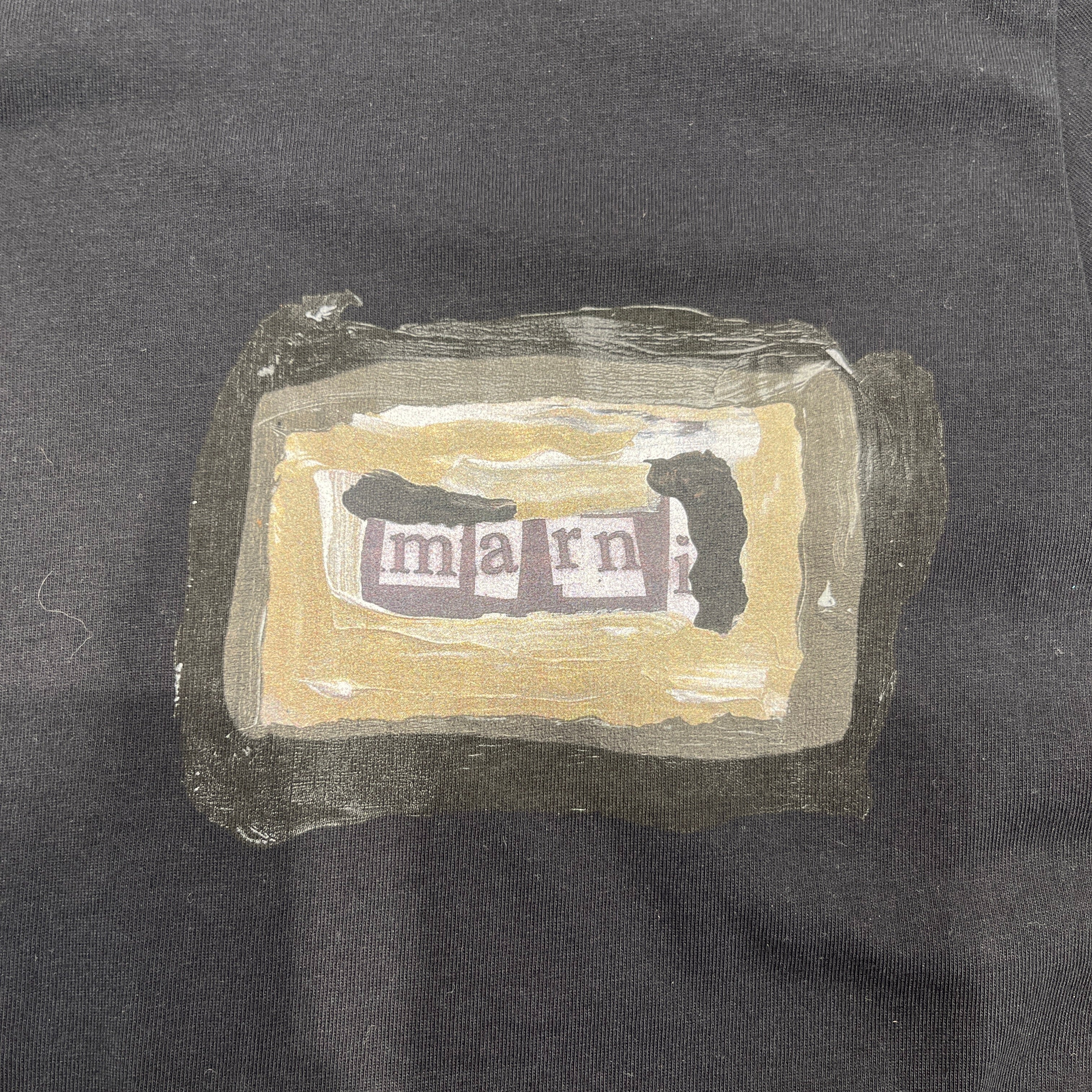 MARNI/T-Shirt/50/Cotton/BLK/Box Logo view 10