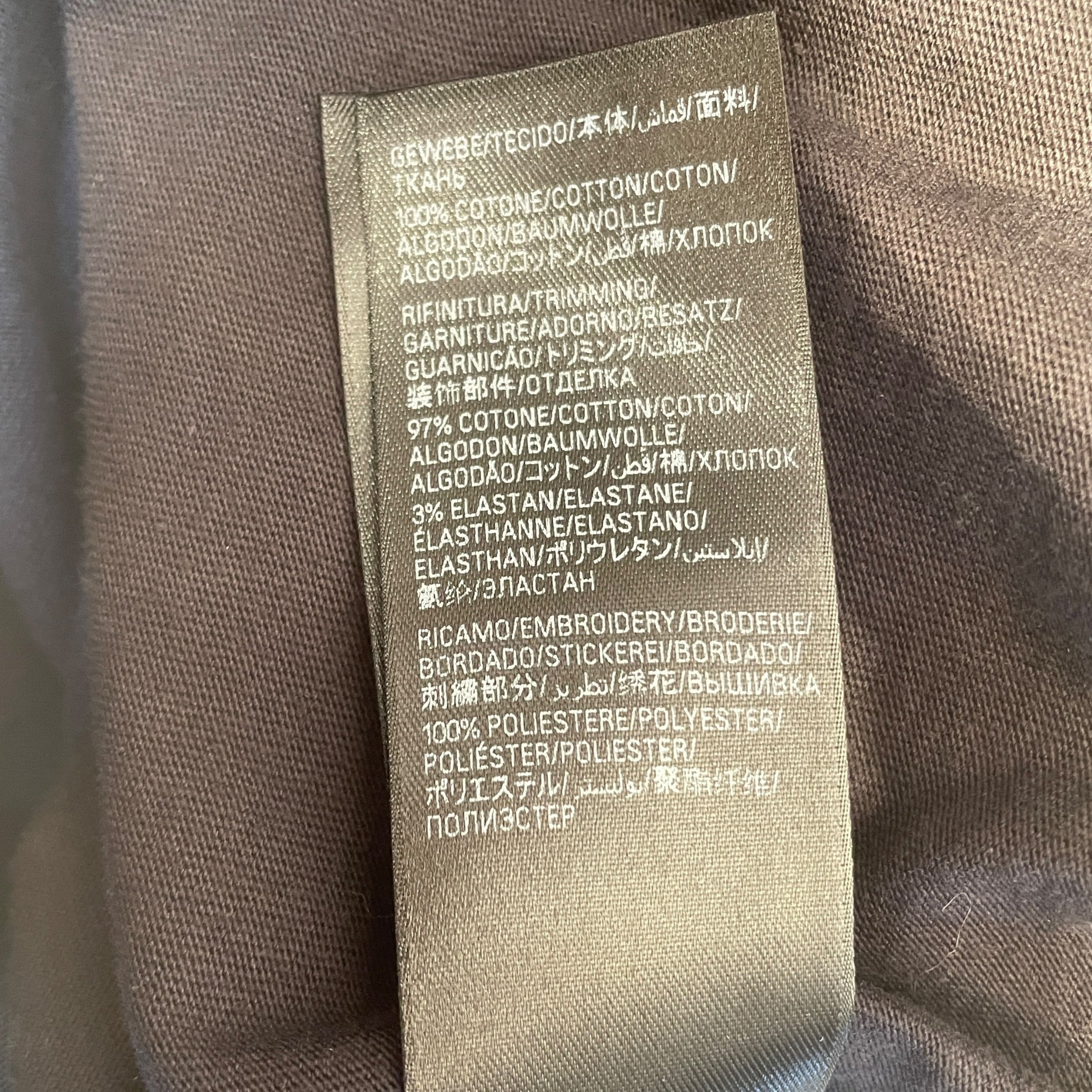 BALENCIAGA/LS T-Shirt/L/Cotton/NVY/Double T-Shirt view 7