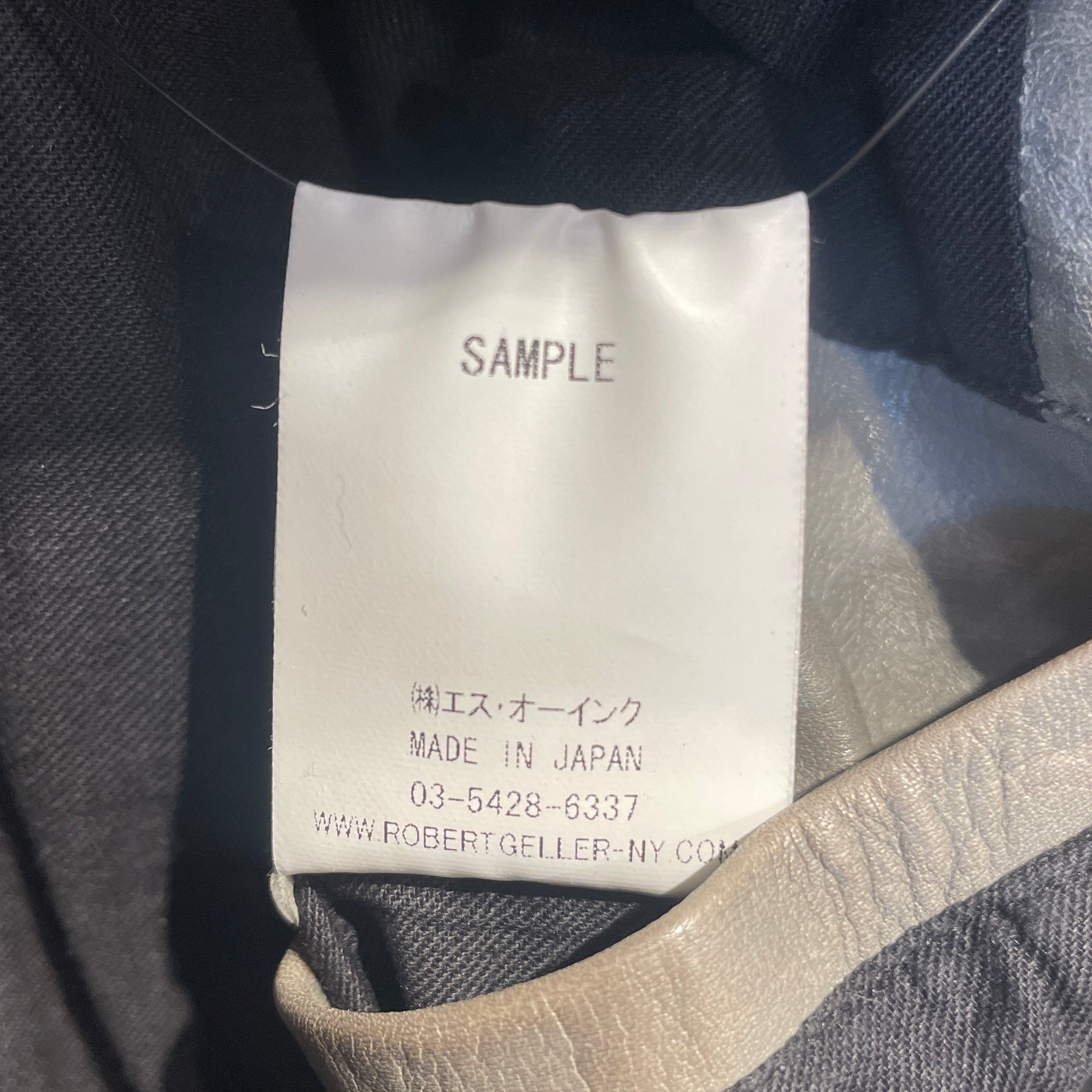 ROBERT GELLER/Trench Coat/48/Leather/GRY/ view 5