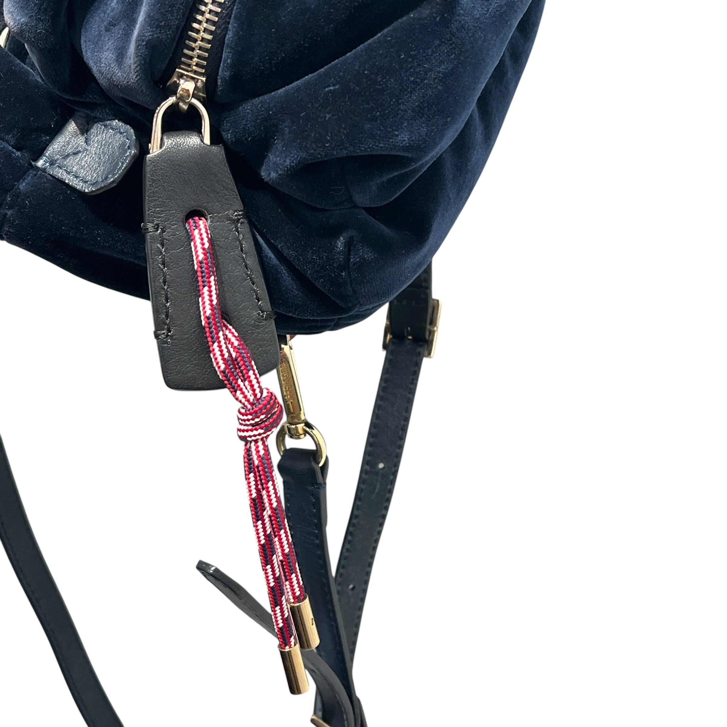MONCLER/Backpack/NVY/velvet mini backpack view 12