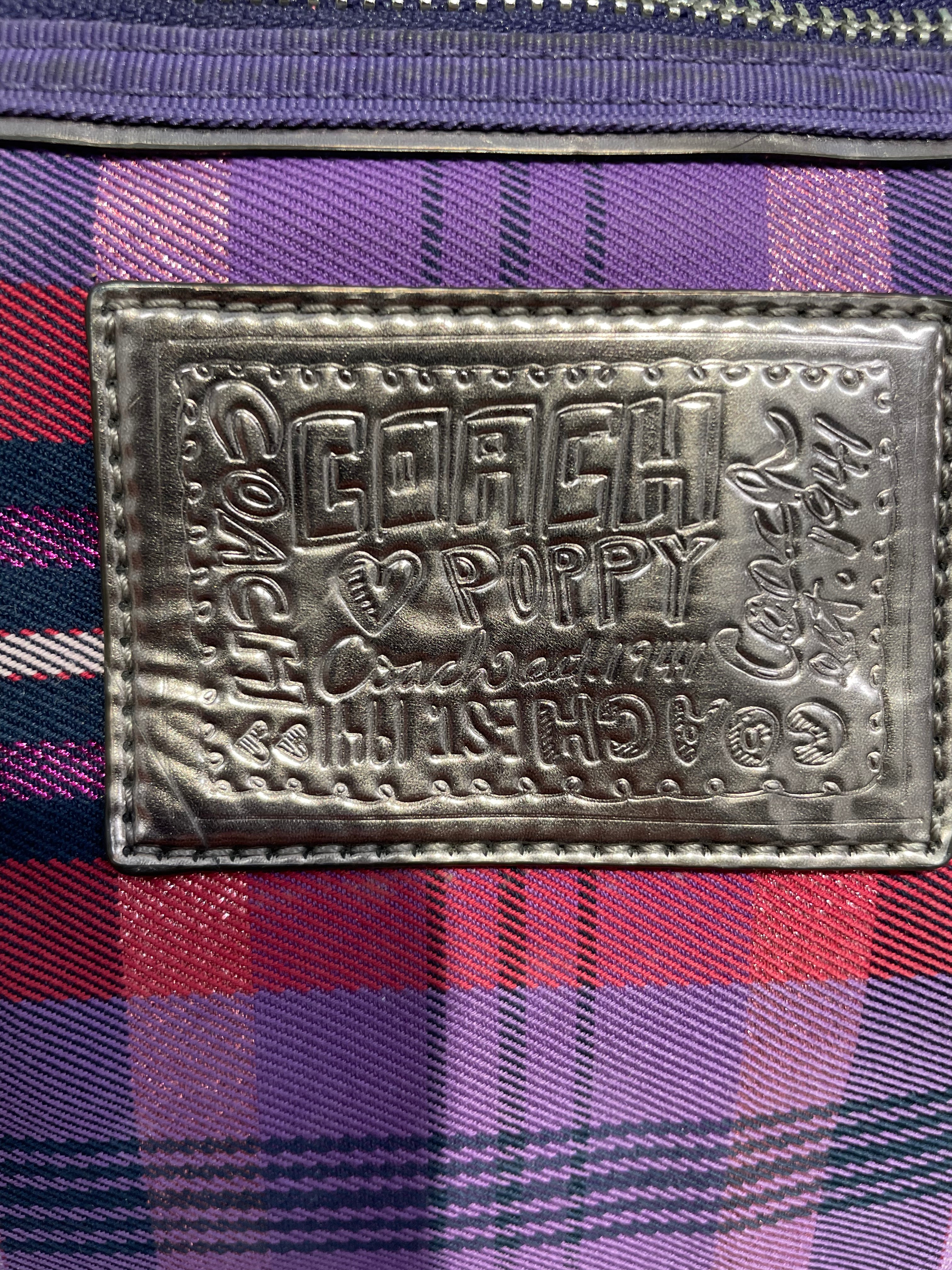 COACH/POPPY/Tote Bag/Plaid/PPL/ view 4