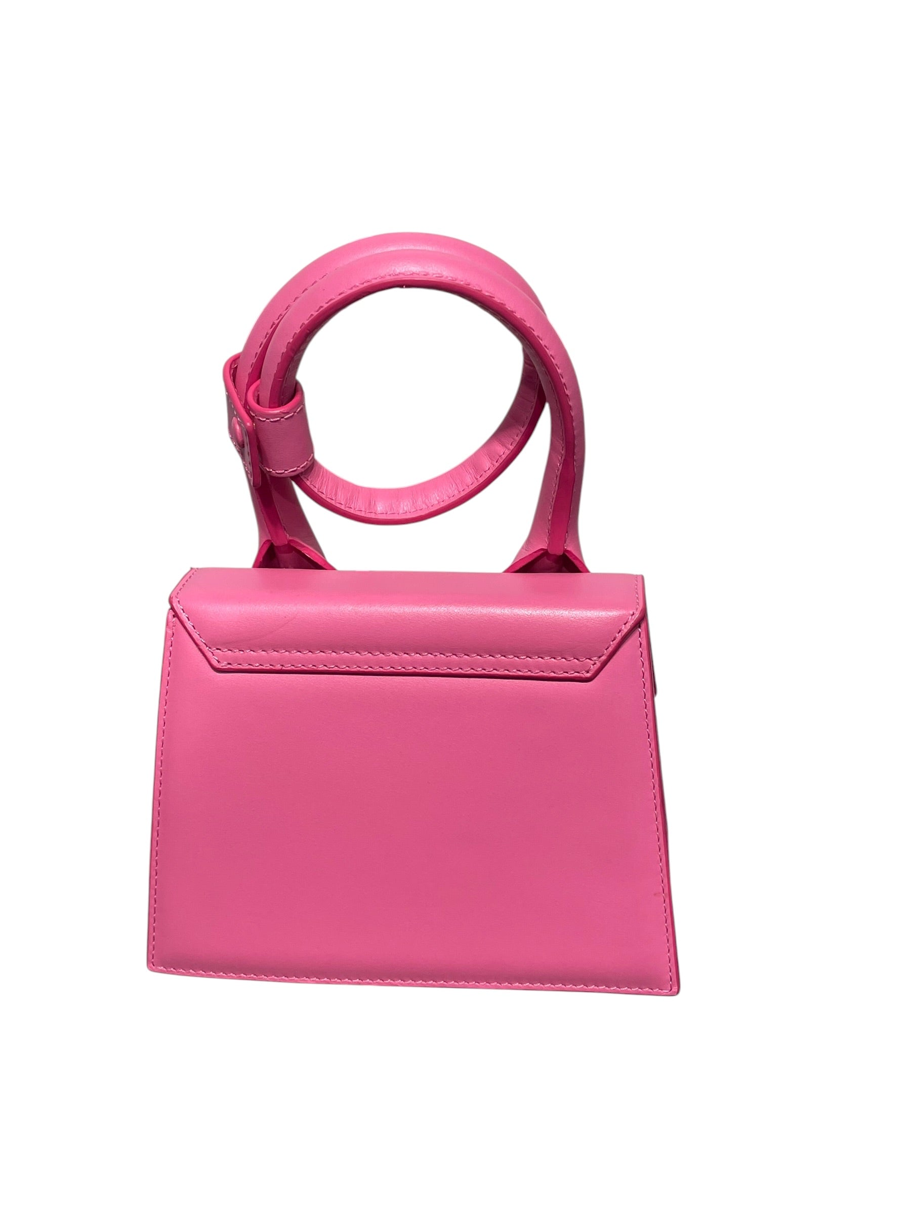 JACQUEMUS/Cross Body Bag/Leather/PNK/Le Grand Chiquito Bag view 2