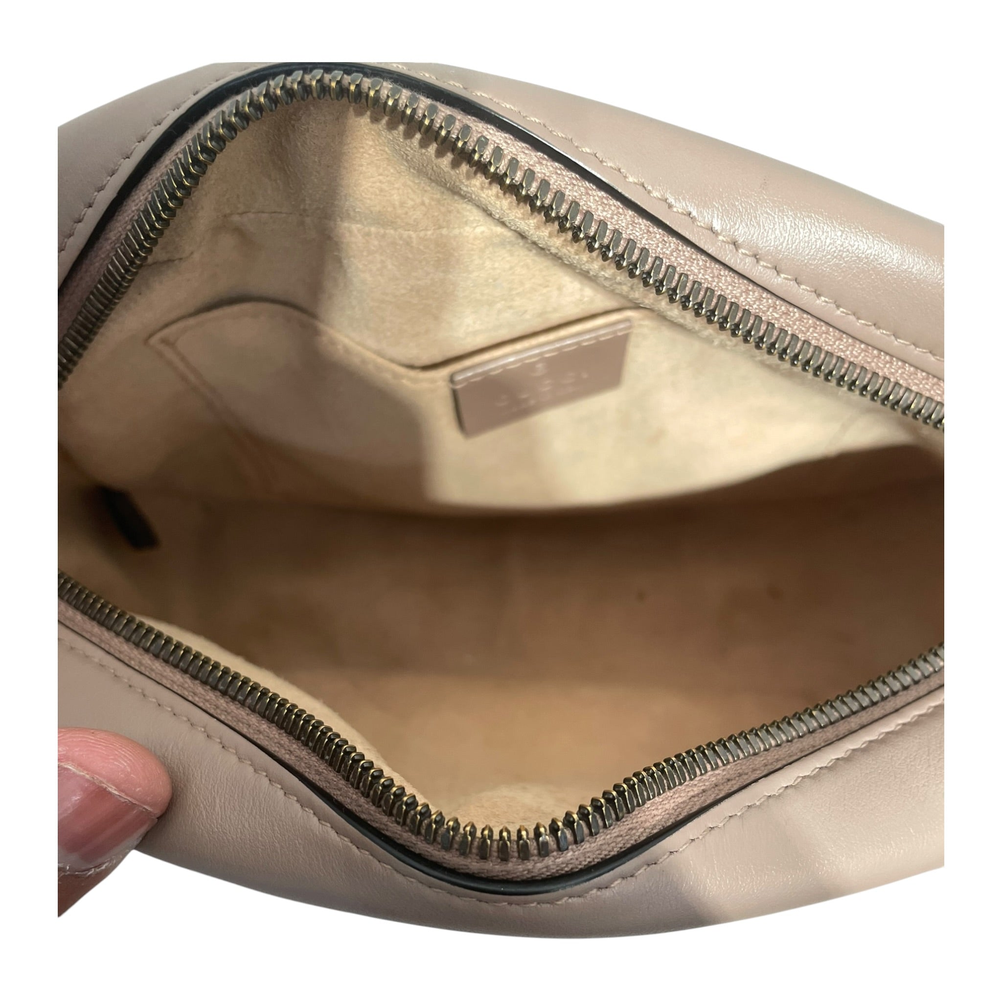 GUCCI/Cross Body Bag/Leather/BRW/GG Marmont Matelasse Small view 5