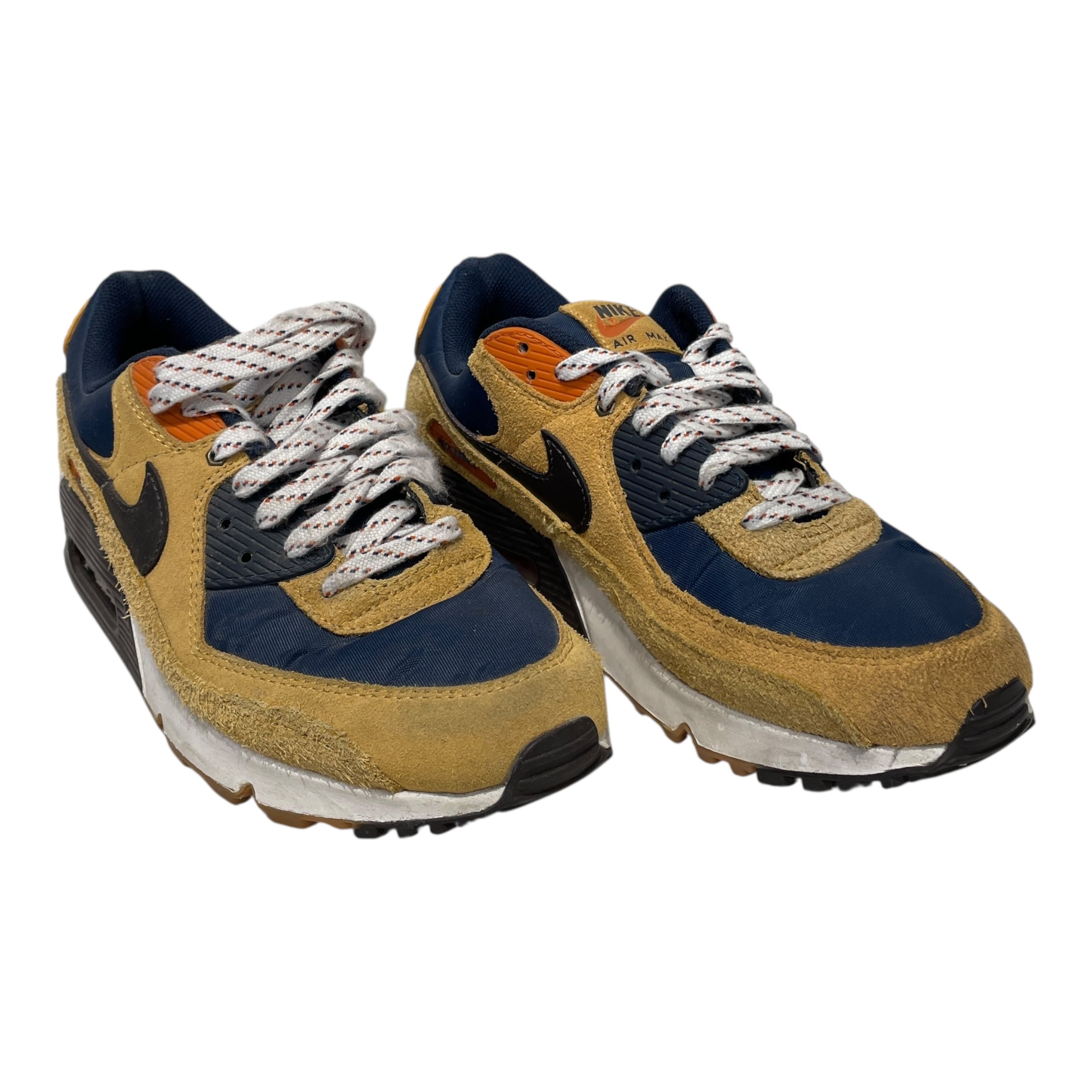 NIKE/Low-Sneakers/US 10/Border/Cotton/NVY/Air Max view 1