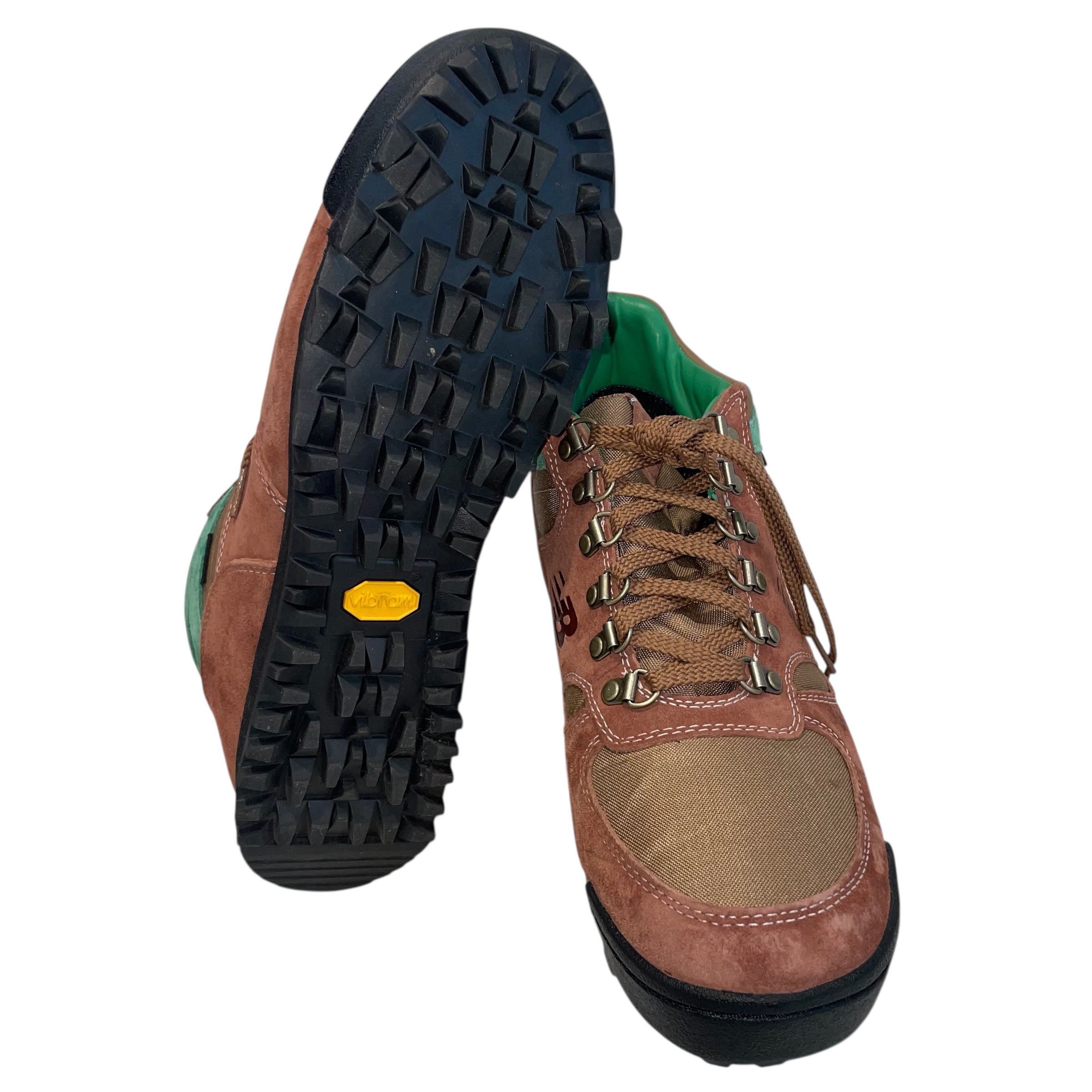 AIME LEON DORE/NEW BALANCE/Boots/US 10.5/Suede/BRW/grn/blk sole view 4