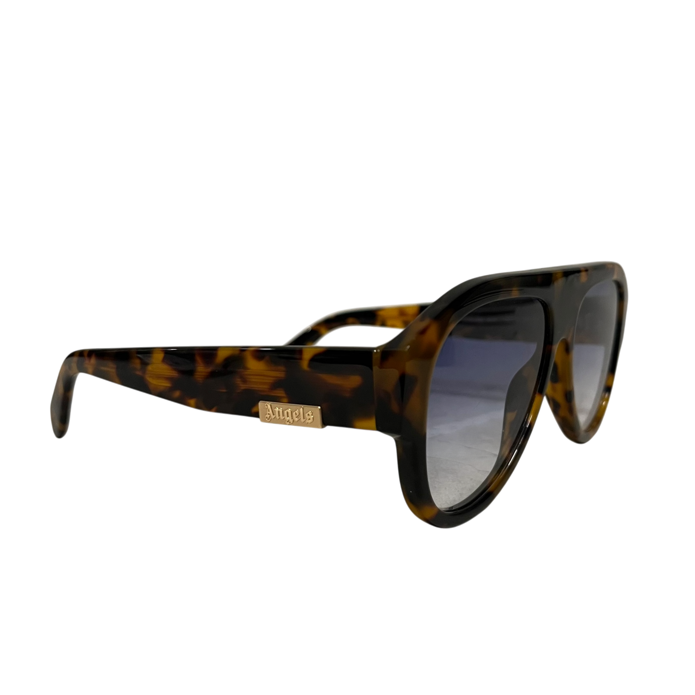 Palm Angels/Sunglasses/All Over Print/Celluloid/BLK/L's/palm angels blk orng shade view 2