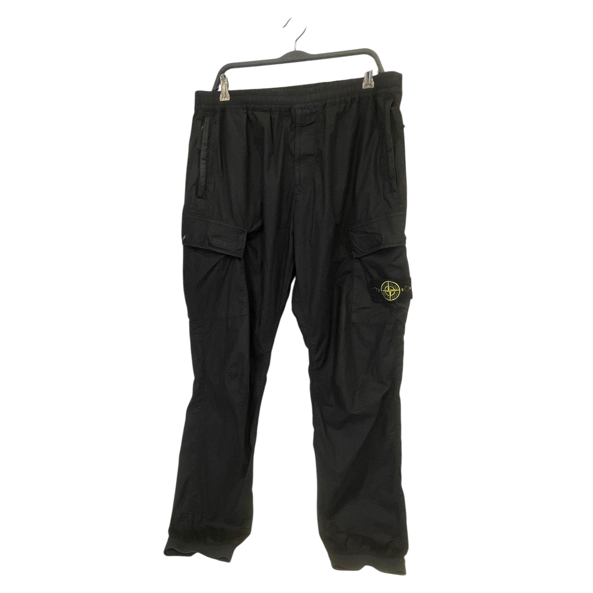 STONE ISLAND/Cargo Pants/36/Cotton/BLK/ view 1