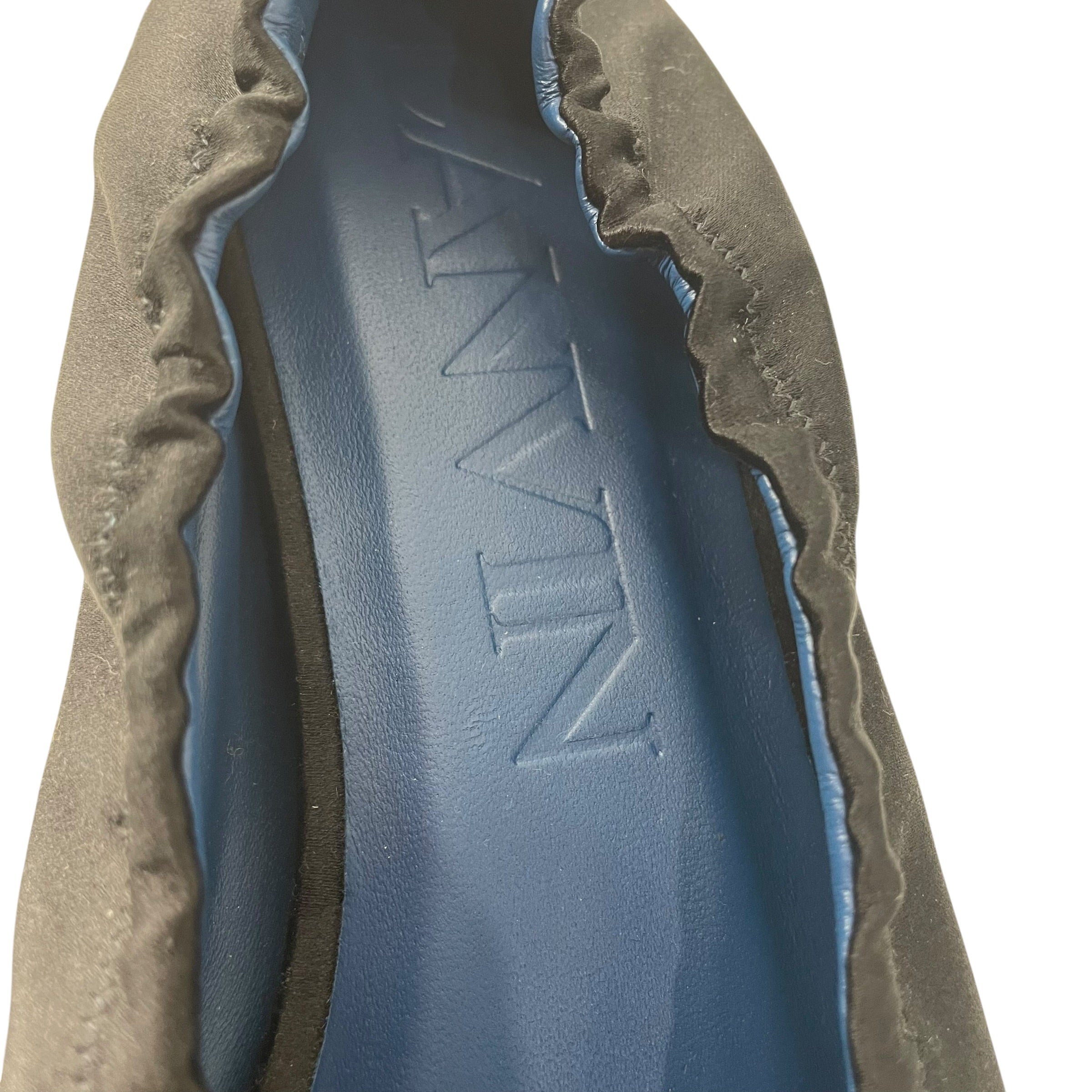 LANVIN/Espadrilles/EU 42/Velour/BLK/CRYSTAL HEELS view 3