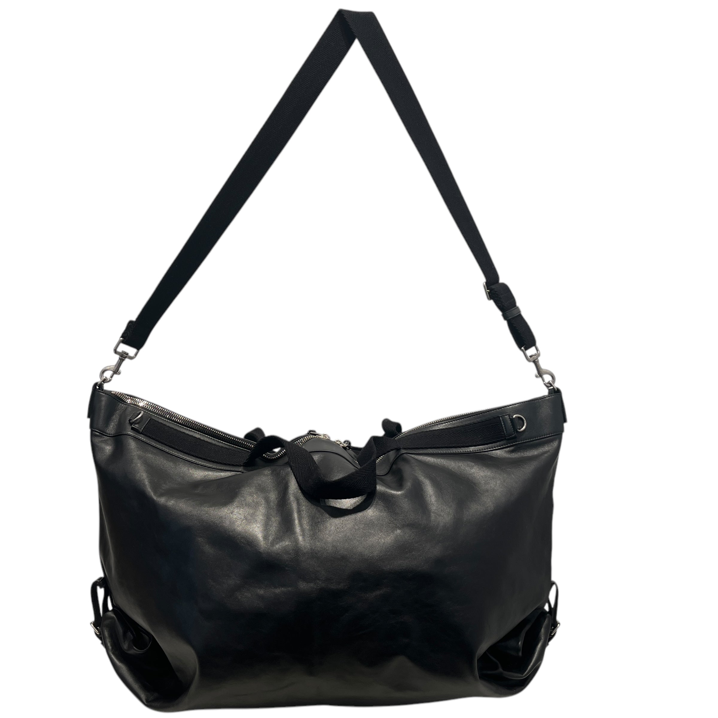 YVES SAINT LAURENT/Tote Bag/Leather/BLK/ view 2