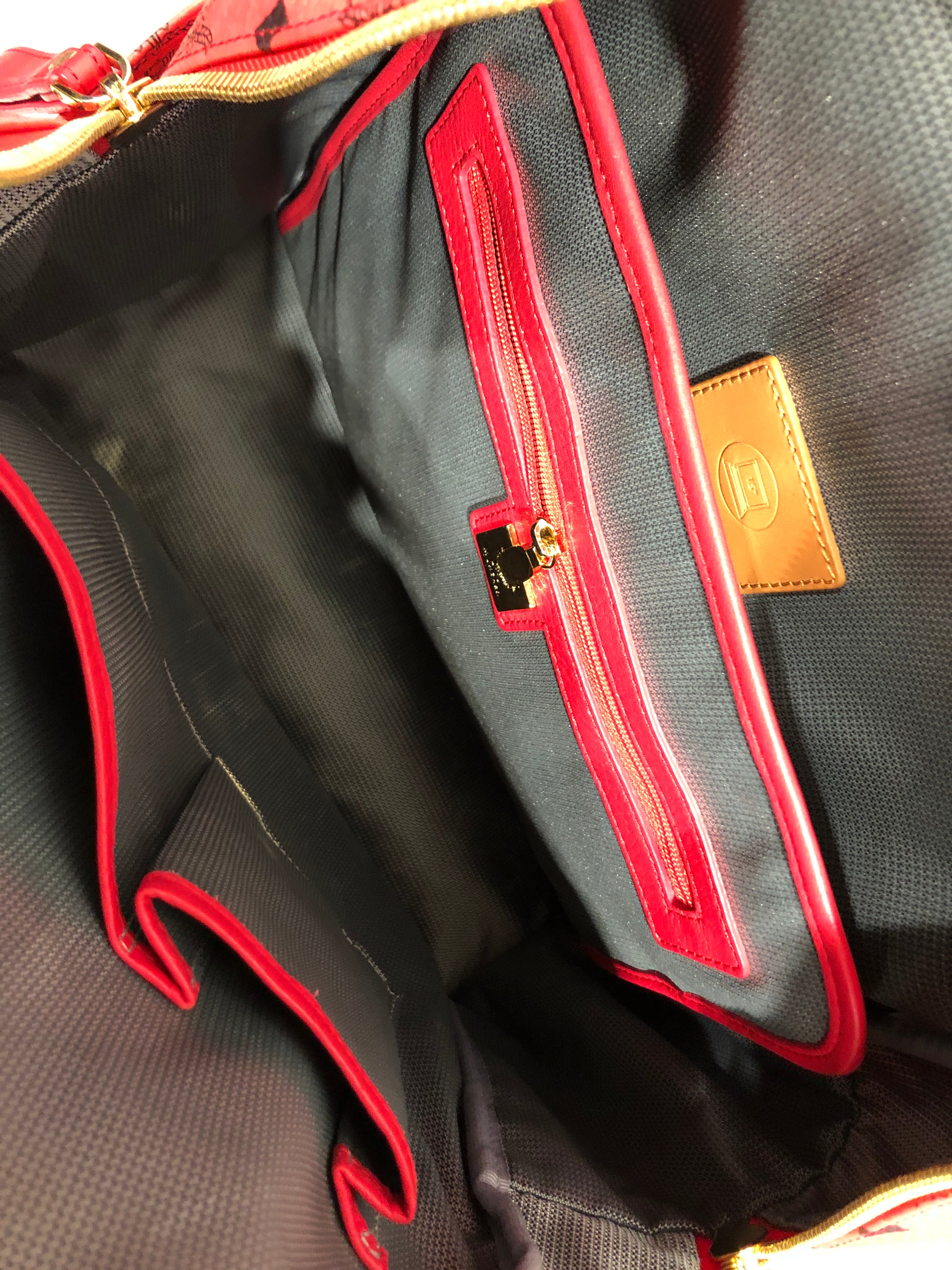 MCM/Backpack/Monogram/Leather/PNK/ view 5