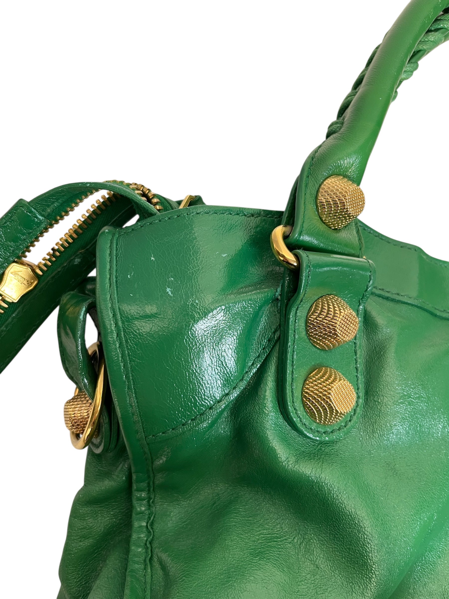 BALENCIAGA/Hand Bag/Lambskin/GRN/ view 6