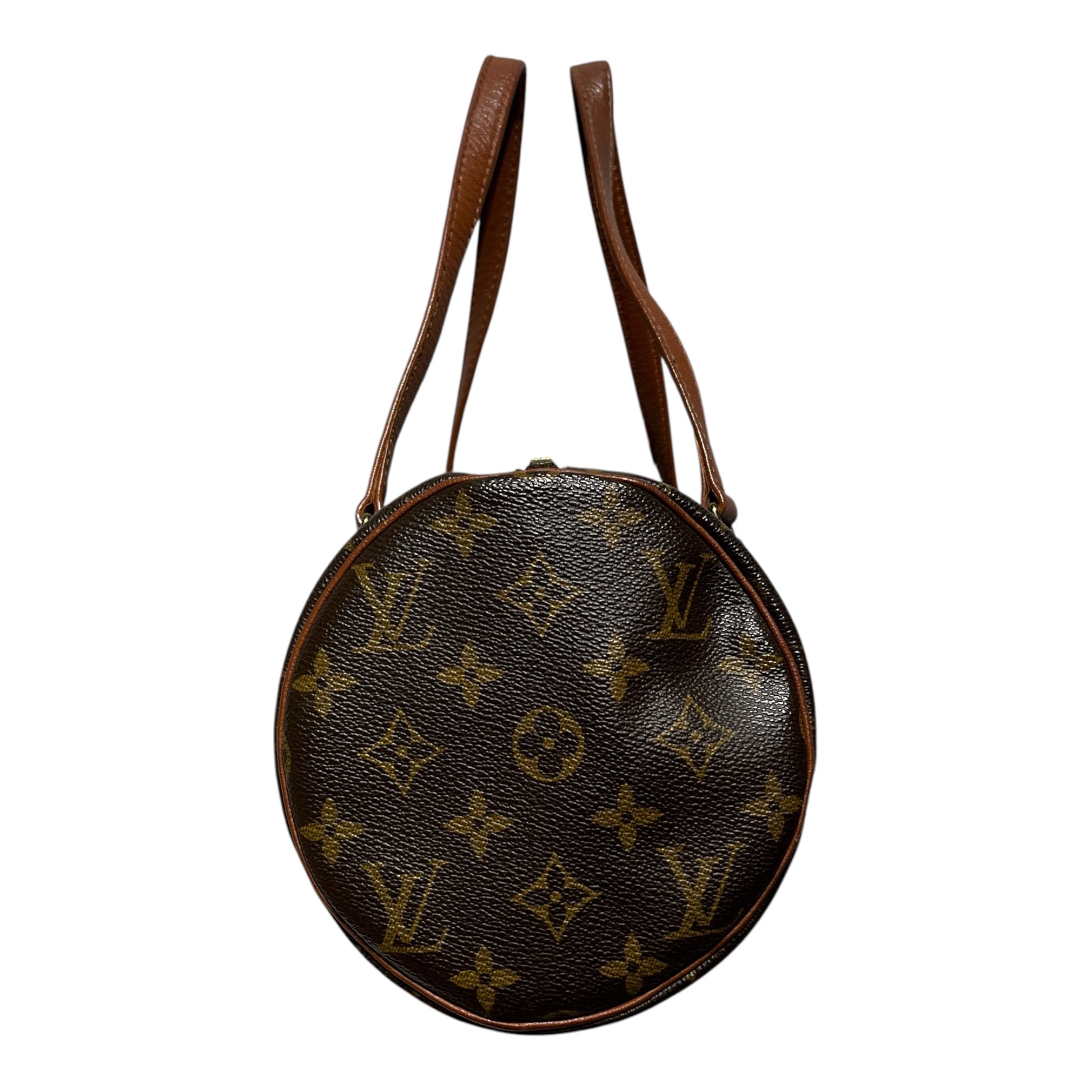 LOUIS VUITTON/Hand Bag/Floral Pattern/Leather/BRW/PAPILLON 26 view 3