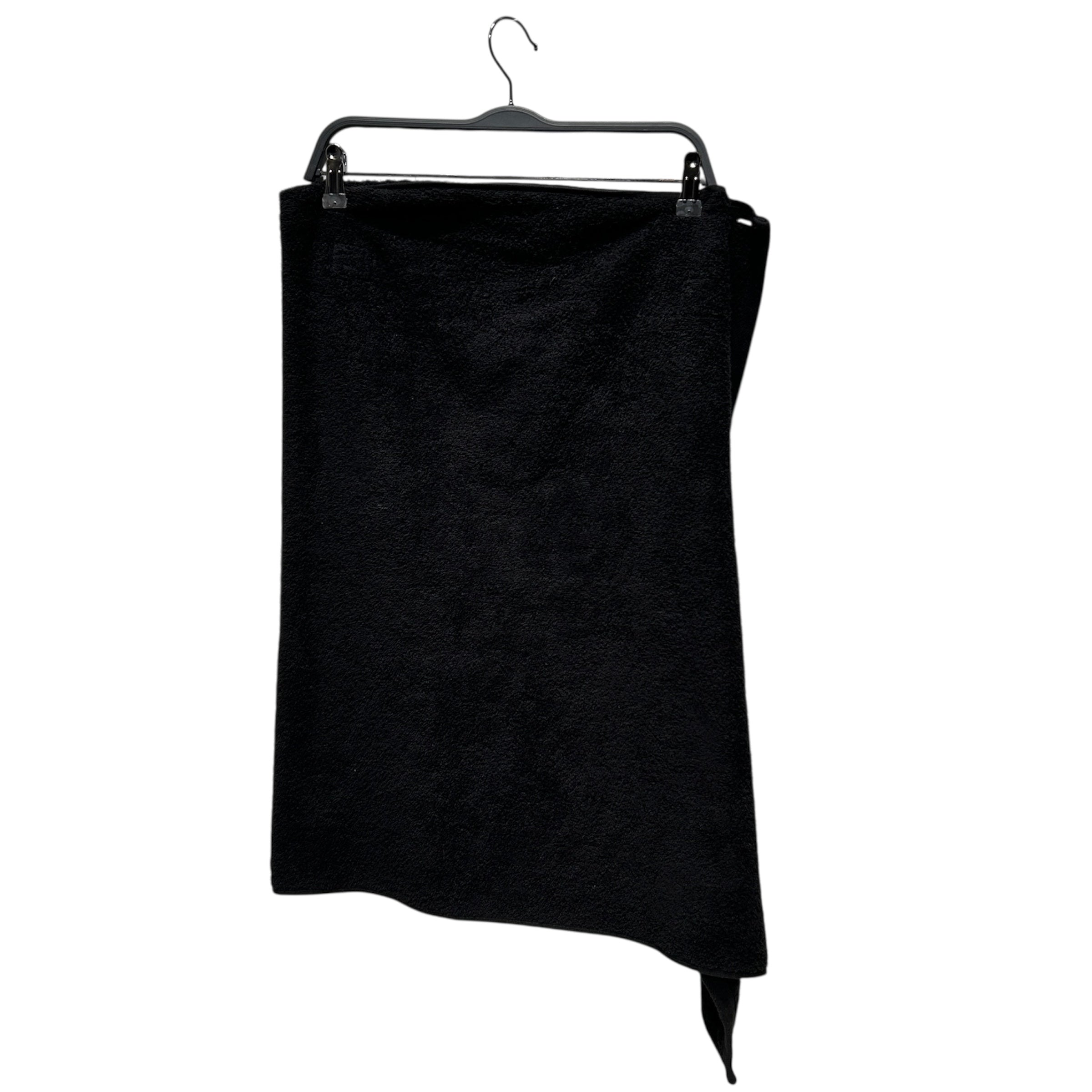 BALENCIAGA/Long Skirt/S/BLK/WRAP AROUND TOWEL SKIRT view 2