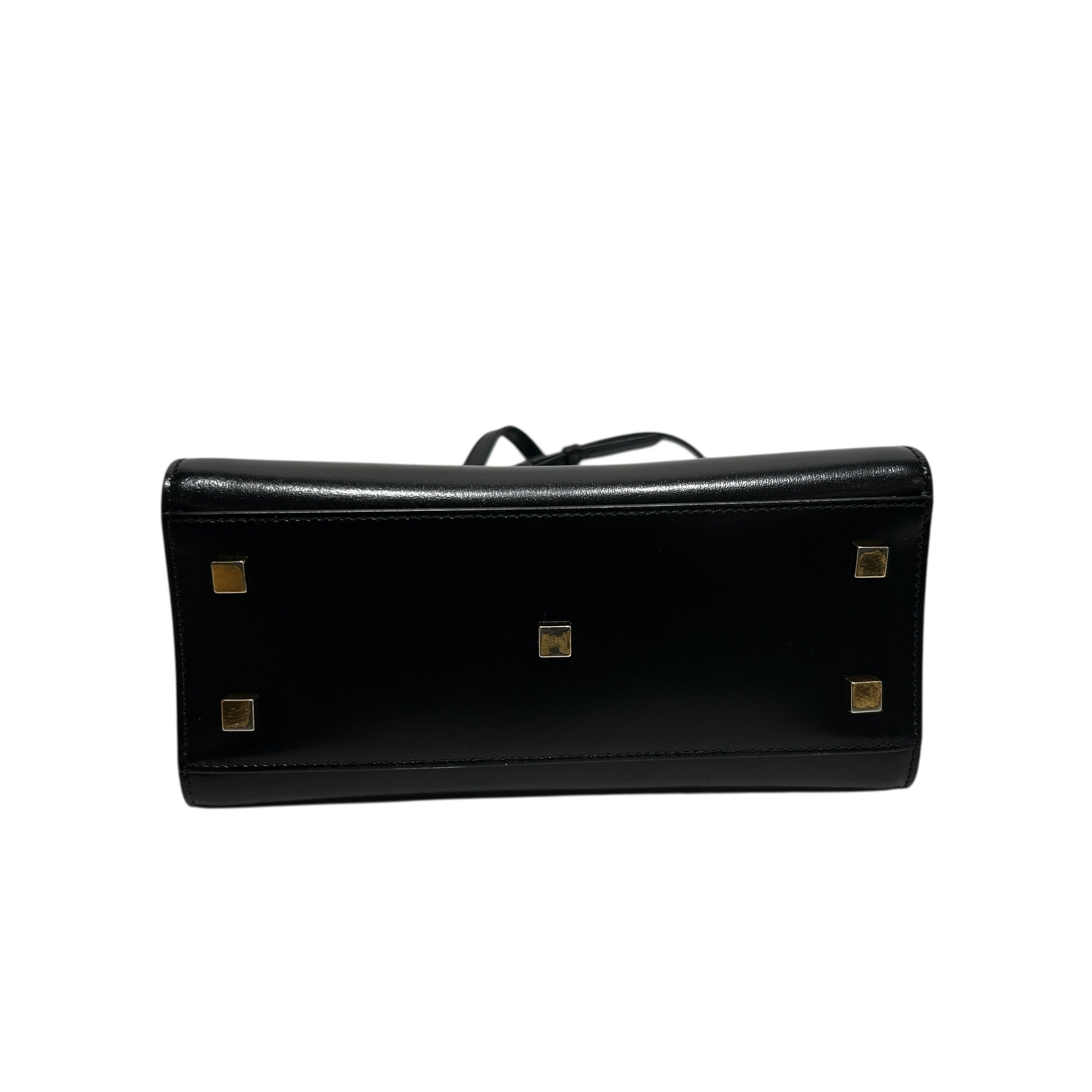 YVES SAINT LAURENT/Tote Bag/Leather/BLK/Small Uptown Tote view 3