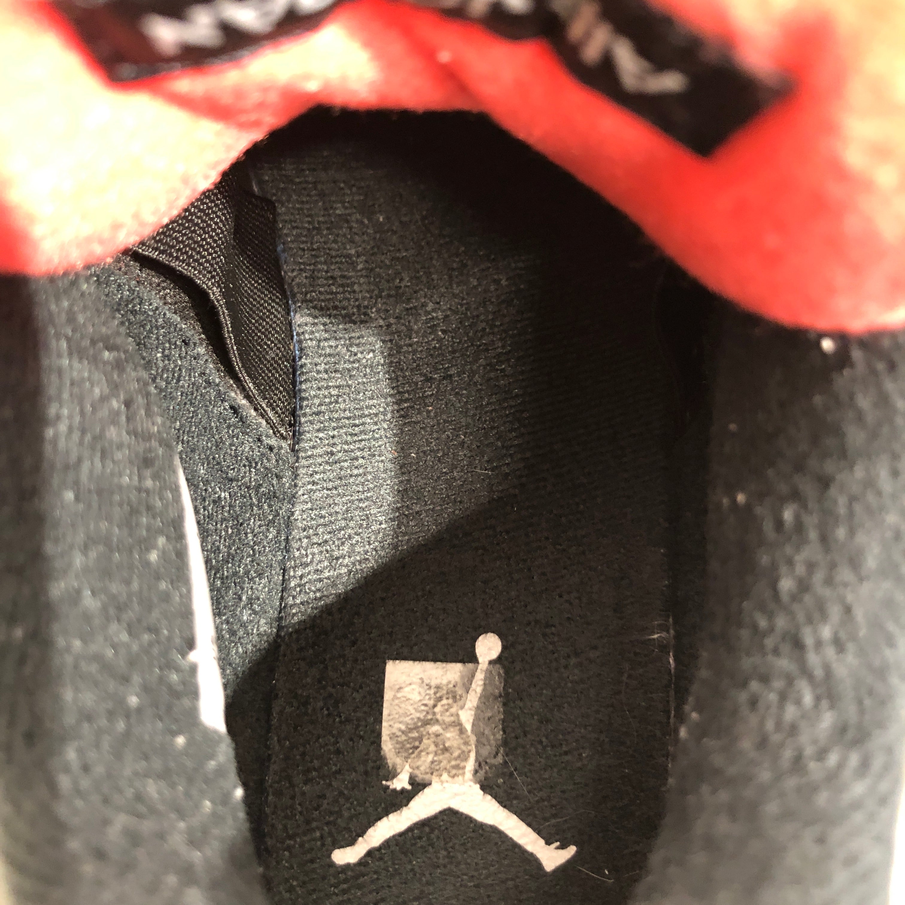 NIKE/Hi-Sneakers/US 8.5/Leather/BLK/Jordan 4 'Red Thunder' view 3