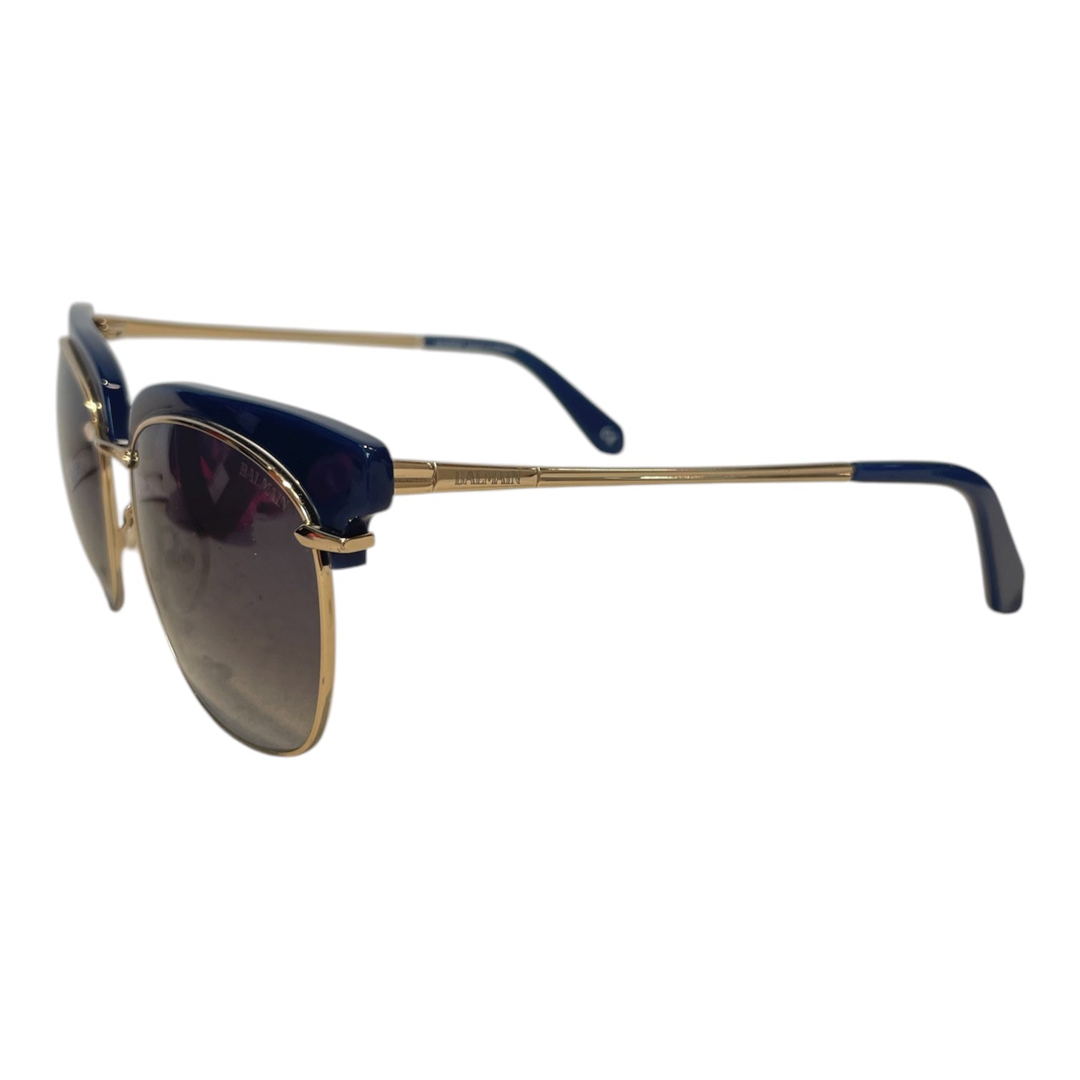BALMAIN/Sunglasses/Metal/NVY/M's/wayfarer/bl2502/france/cat.3 view 2
