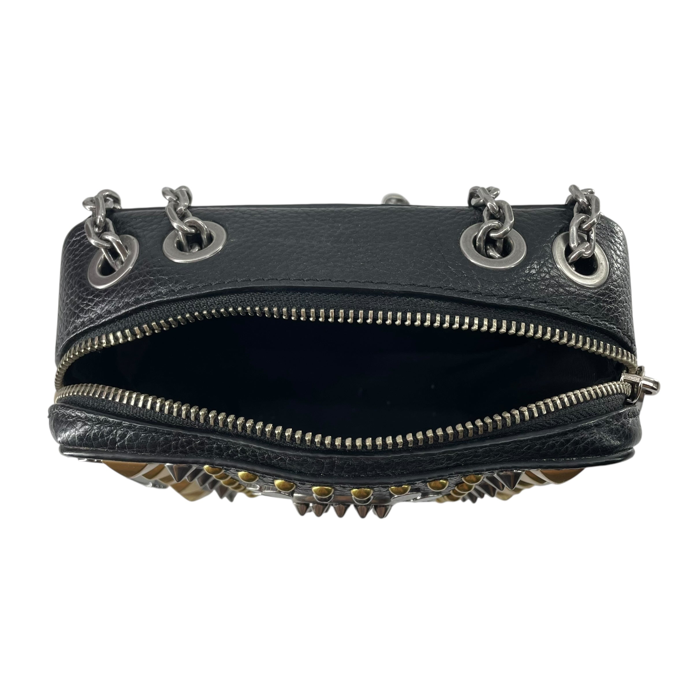 MARC JACOBS/Bag/Leather/BLK/STUDDED PUNK view 4