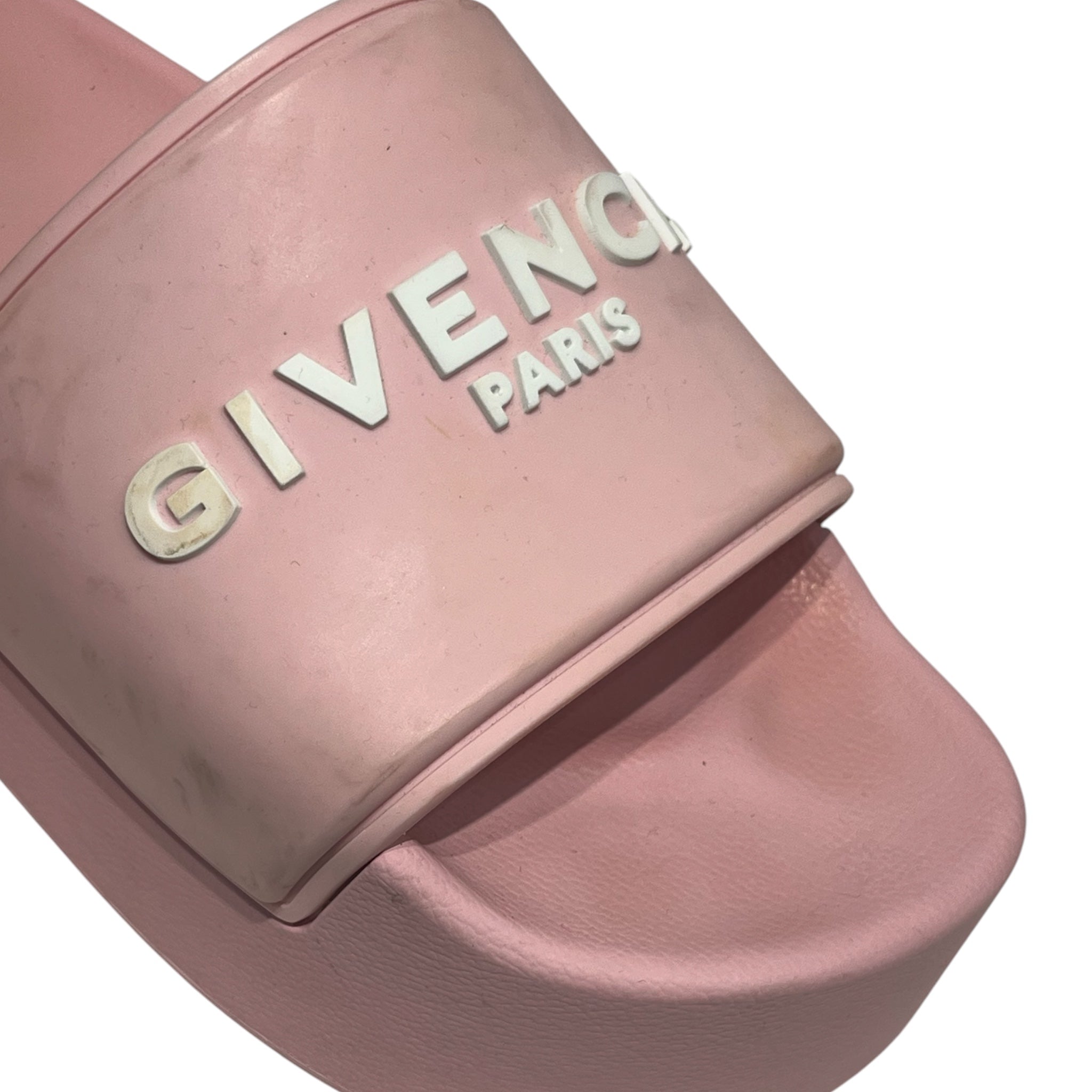 GIVENCHY/Sandals/EU 38/PNK/platform logo slides view 4