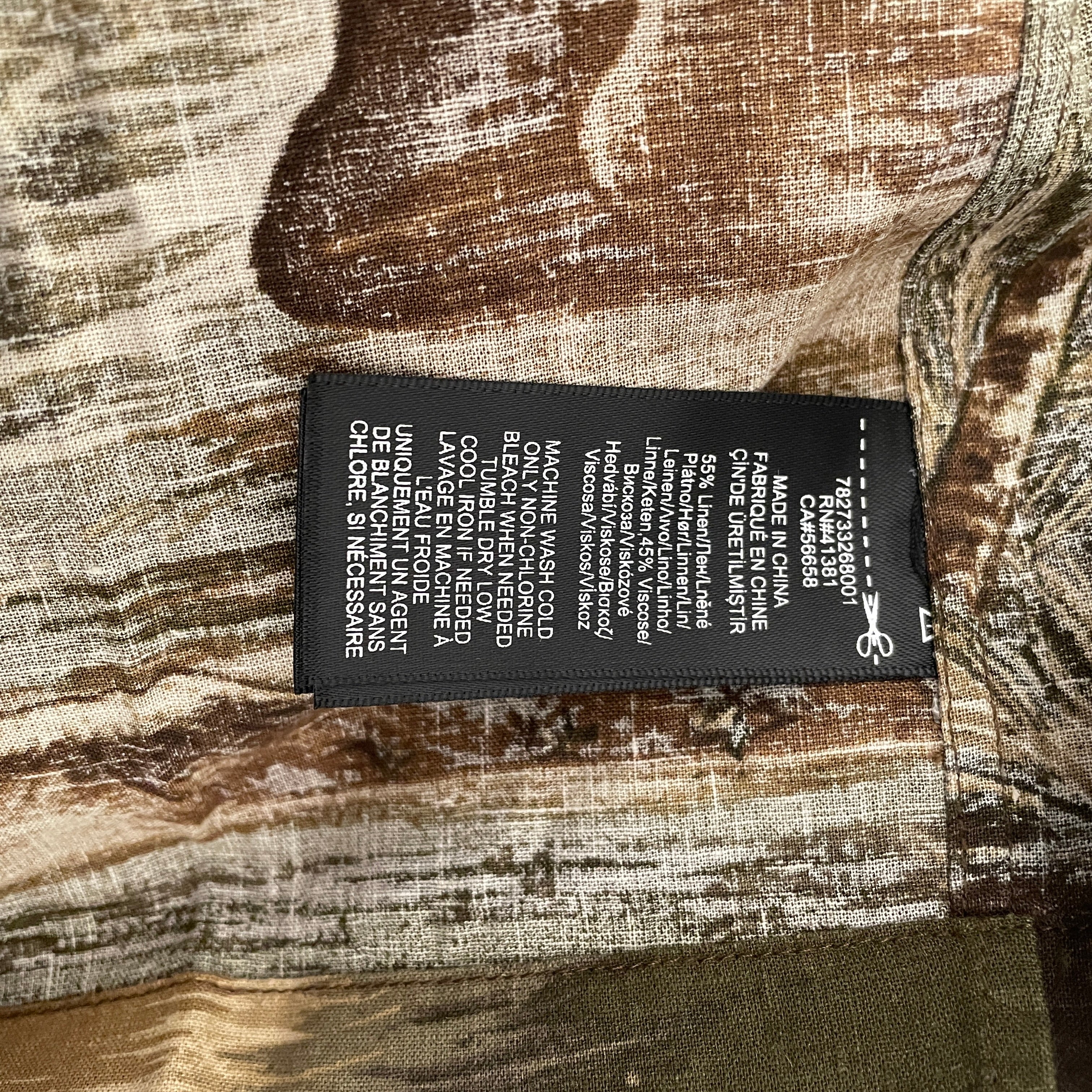 RRL/Hawaiian Shirt/XS/Cotton/GRN/All Over Print/Woven Camp Hawaiian Aloha view 4