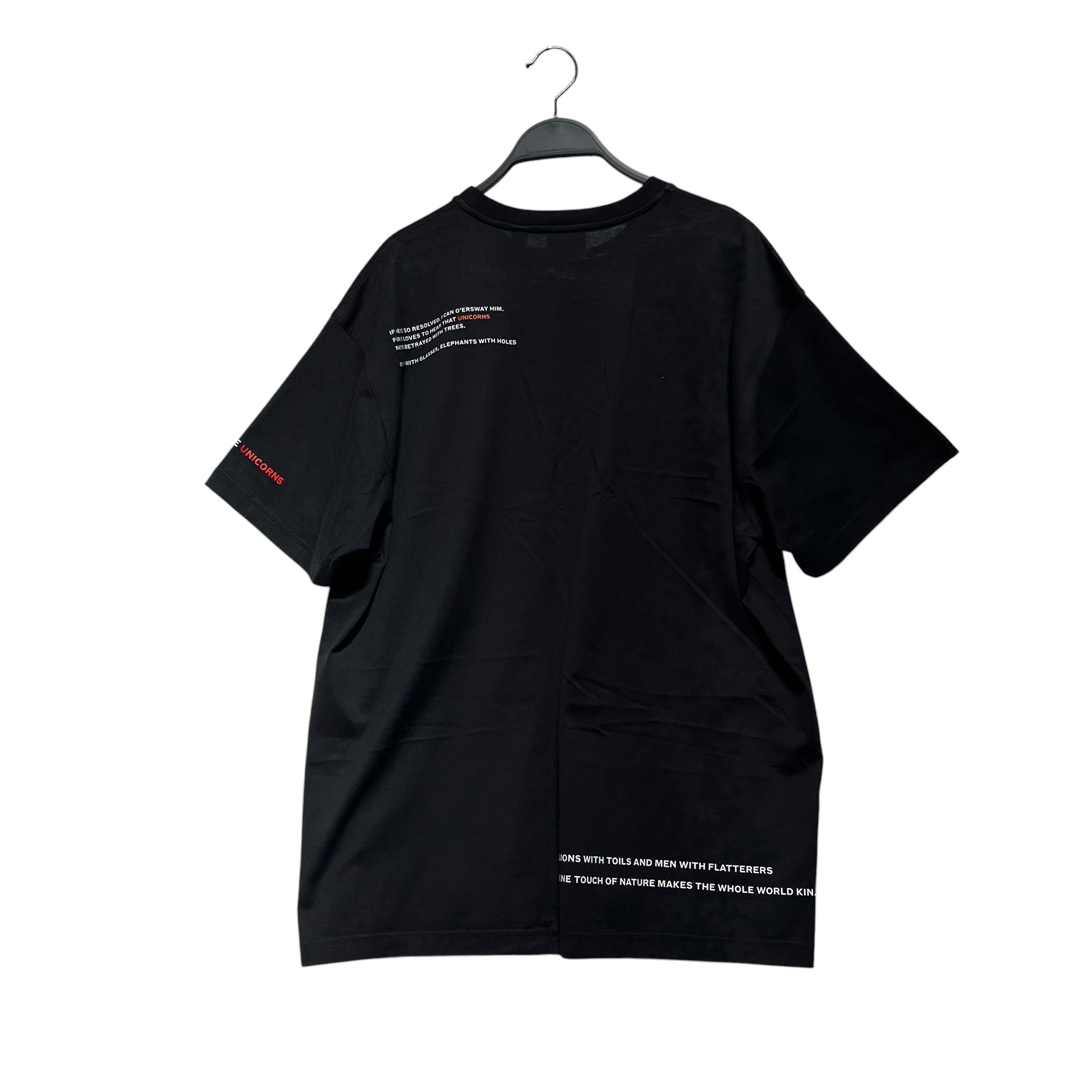 BURBERRY LONDON/T-Shirt/M/Cotton/BLK/love: bunny and bird view 2