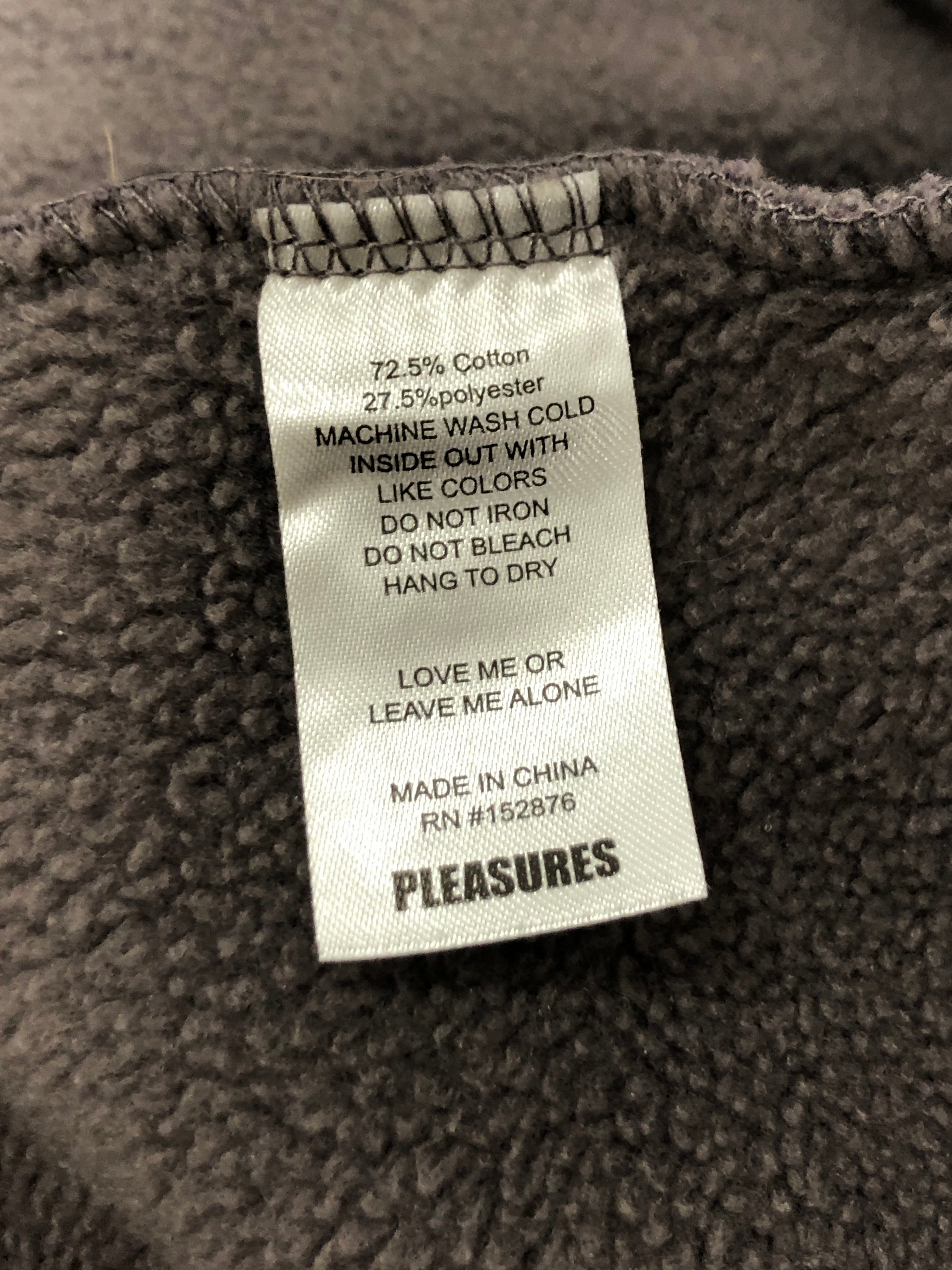 Pleasures/Hoodie/L/Graphic/Cotton/GRY/ view 5