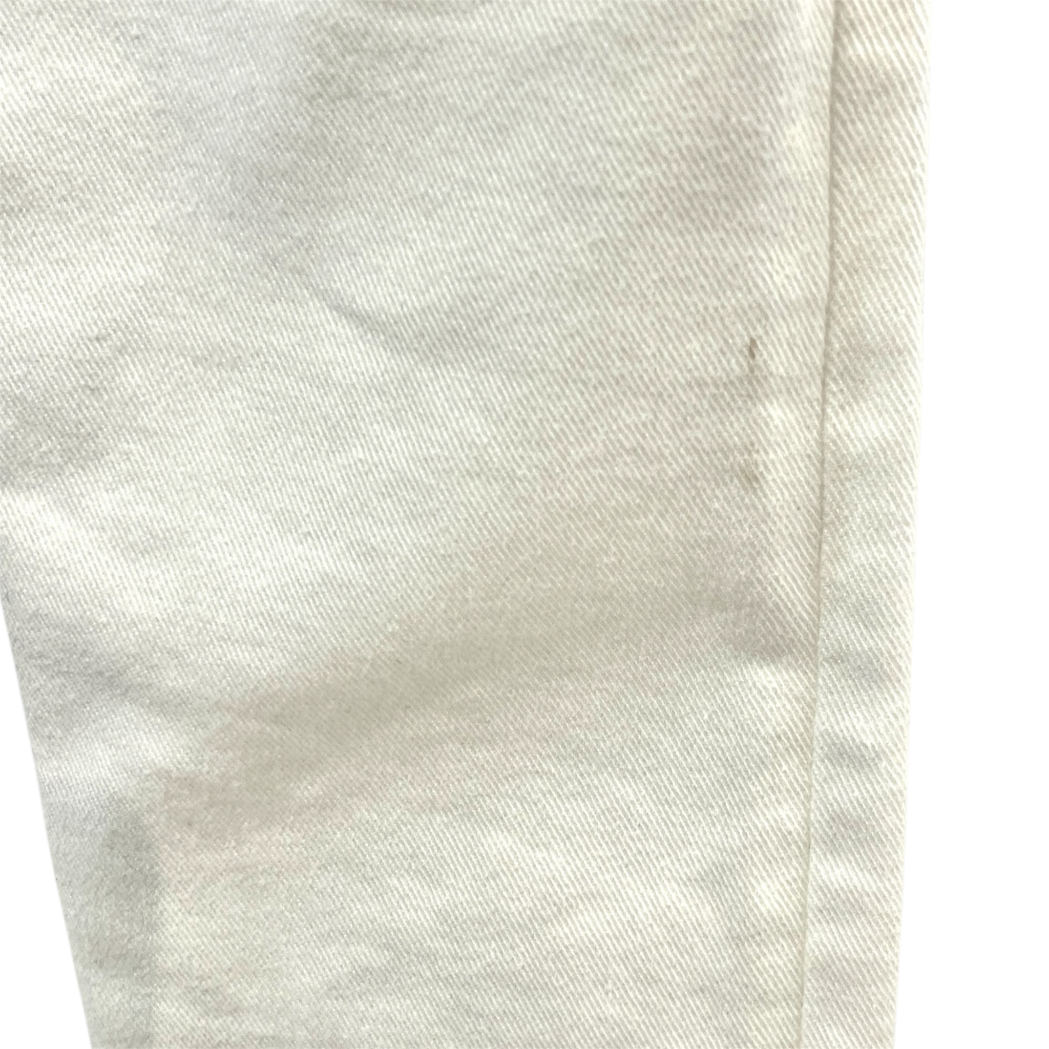 BALENCIAGA/Skinny Pants/26/Denim/WHT/RAW HEM view 7