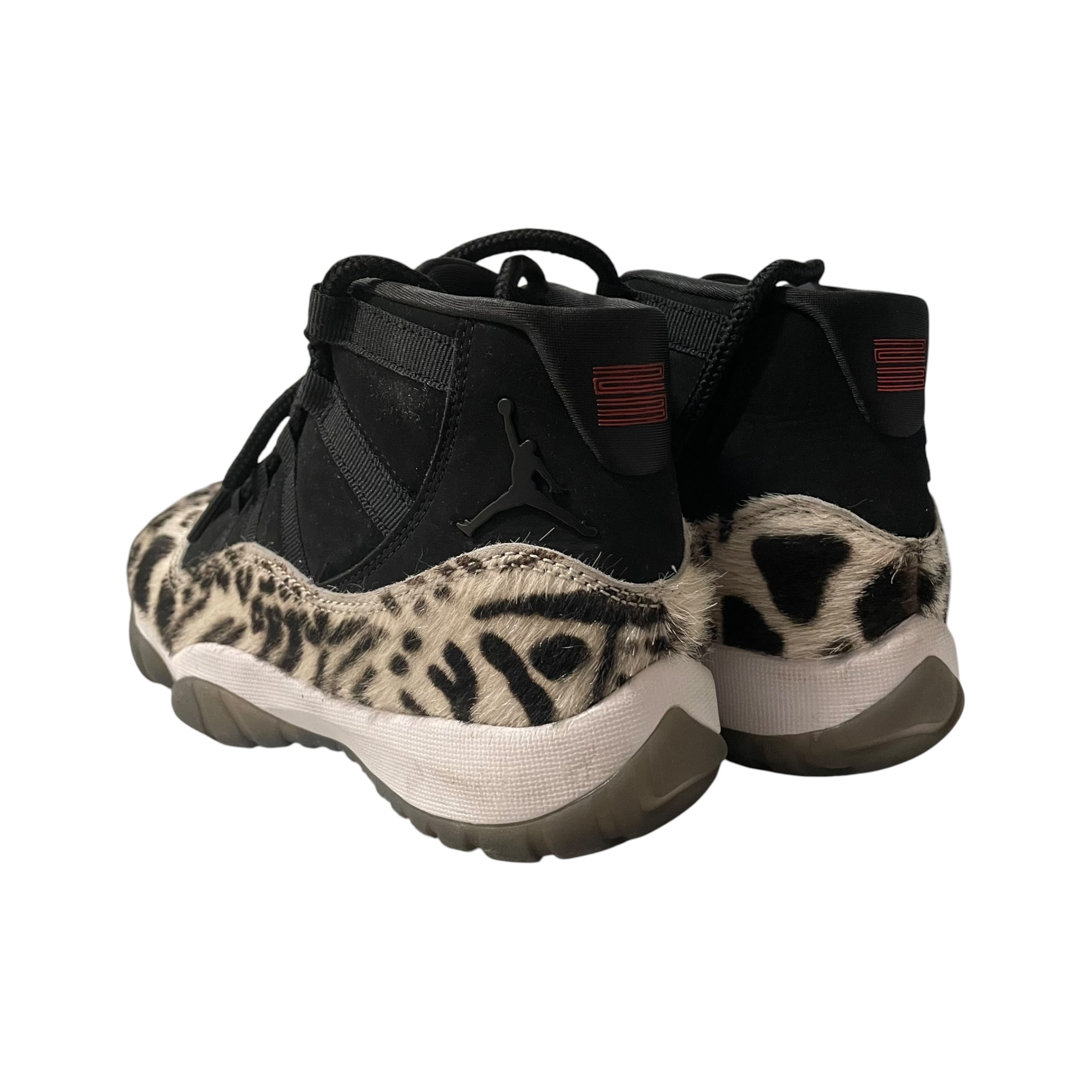 NIKE/AIR JORDAN 11 RETRO/Hi-Sneakers/US 6.5/Leopard/Cotton/WHT/AR0715-010 view 2
