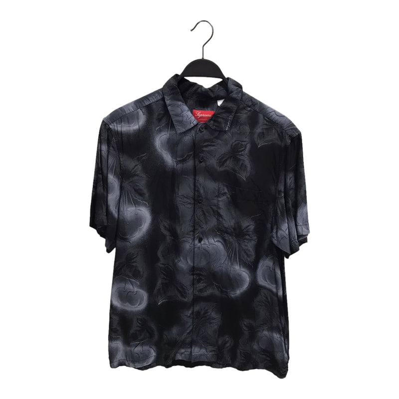 Supreme/Hawaiian Shirt/M/Rayon/GRY/All Over Print/Cherries