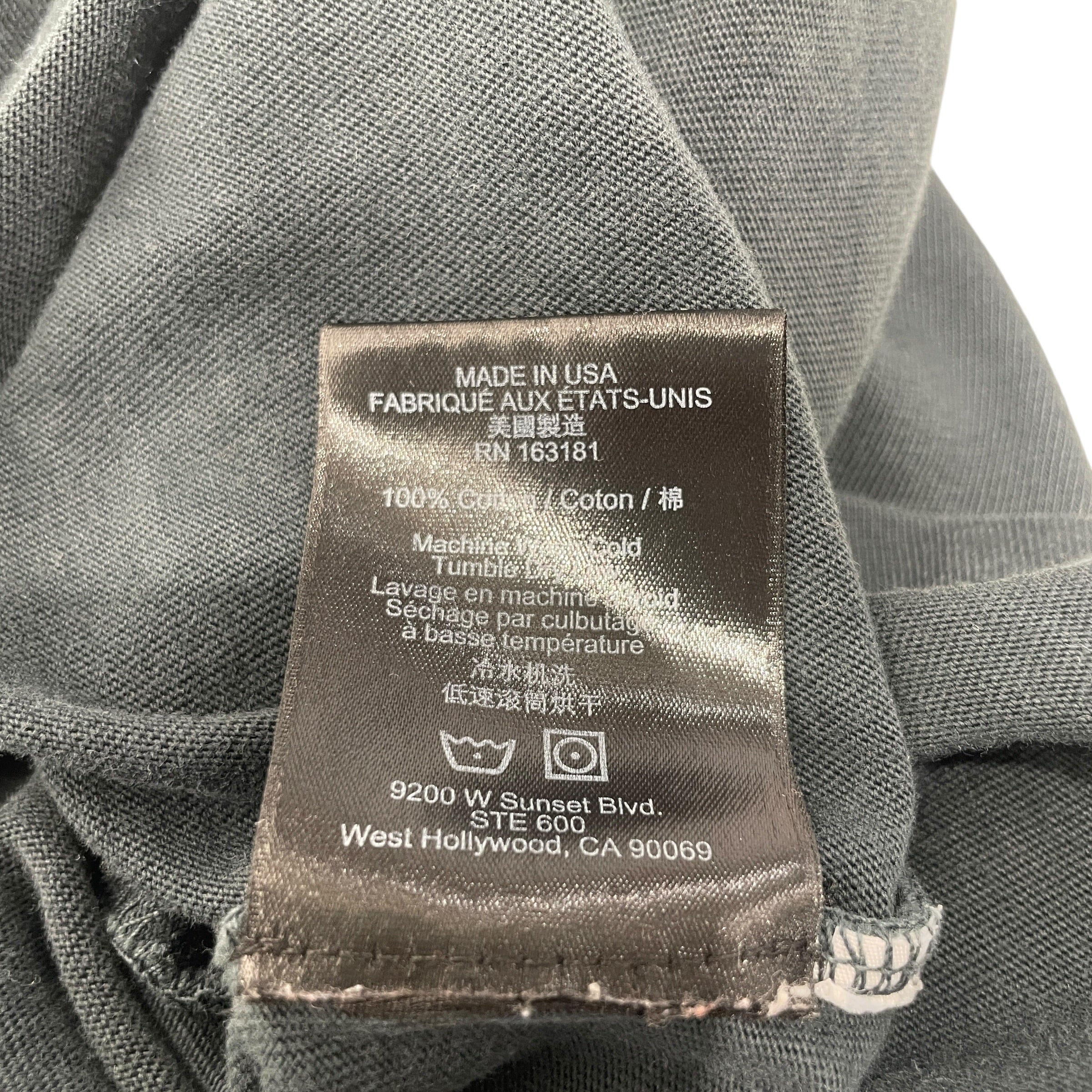 RHUDE/T-Shirt/XL/Cotton/GRY/hard to be humble view 3