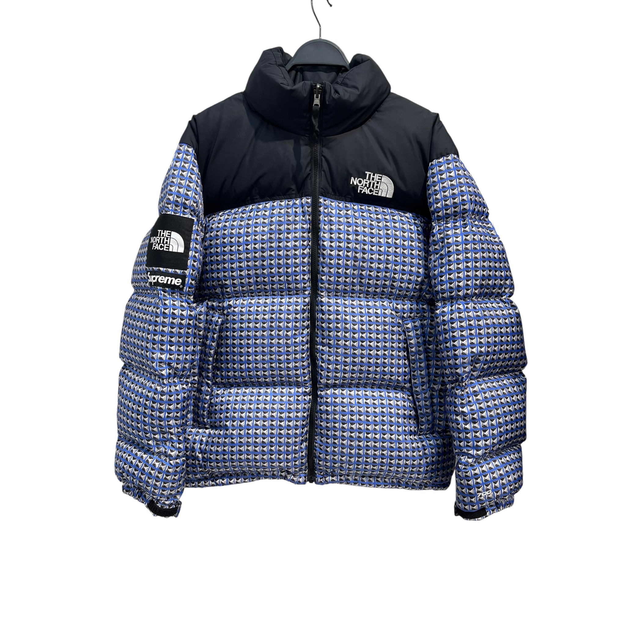 Supreme/THE NORTH FACE/Puffer Jkt/L/Nylon/IDG/All Over Print/STUDDED PRINT view 1
