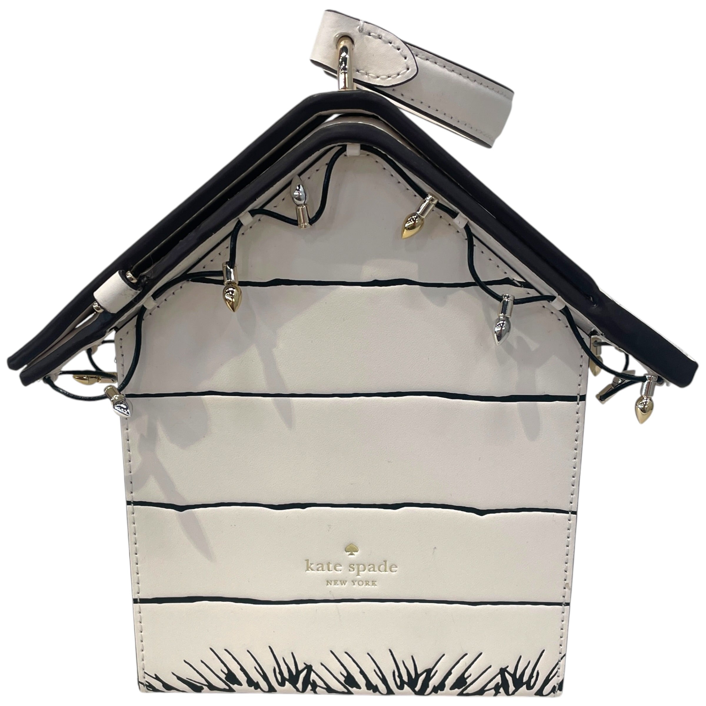 kate spade new york/PEANUTS/Hand Bag/WHT/Snoopy 3D Dog House view 2