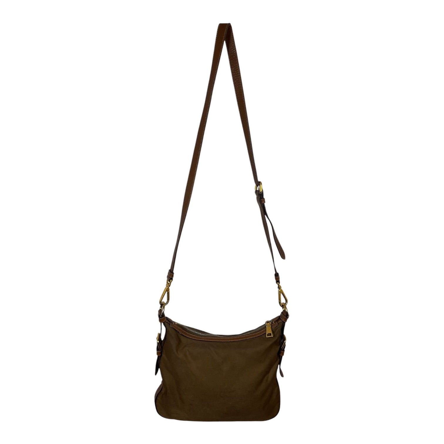 PRADA/Bag/Nylon/BRW/renylon shoulder view 2