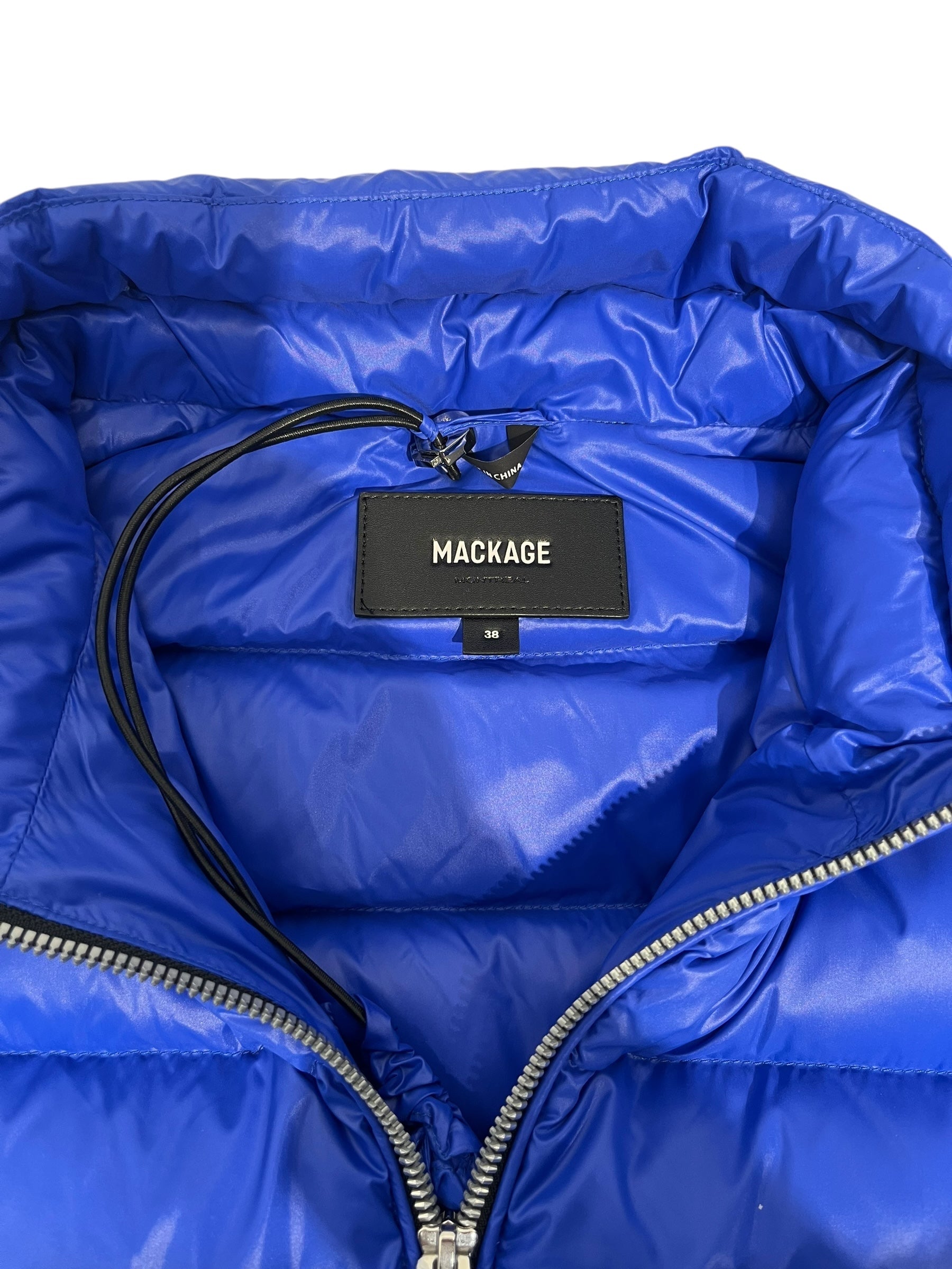 MACKAGE/Puffer Jkt/38/Nylon/BLU/Single Breasted/JAMES-OLUS-DOWN FILLED view 3