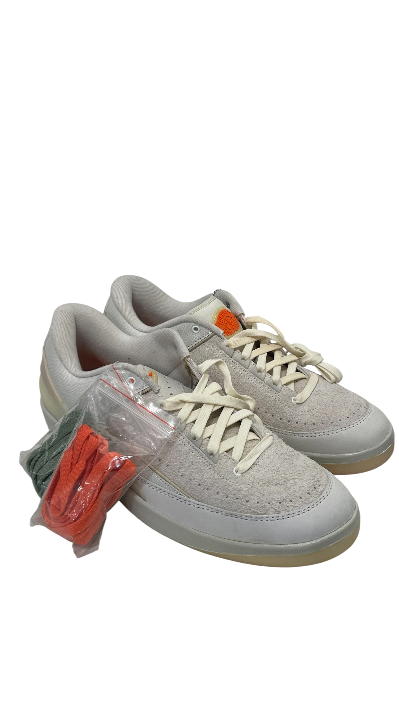 NIKE/Low-Sneakers/US 12/Cotton/WHT/SHELFLIFEXAIRJORDAN view 2