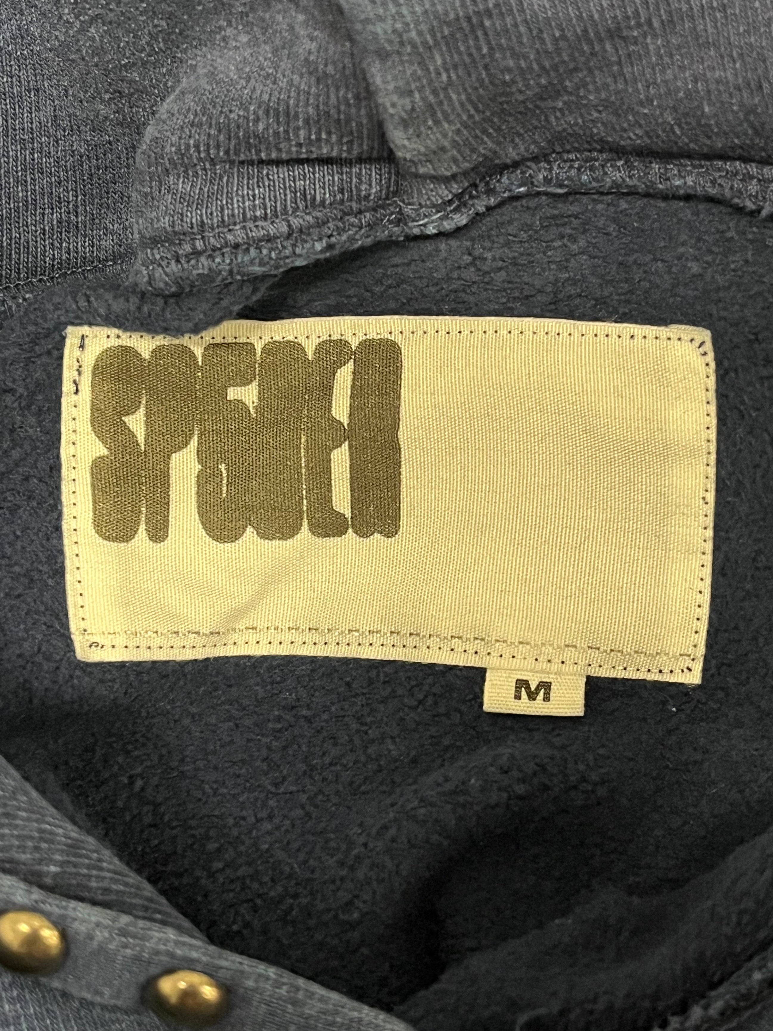 Sp5der/Hoodie/M/Cotton/NVY/ view 3