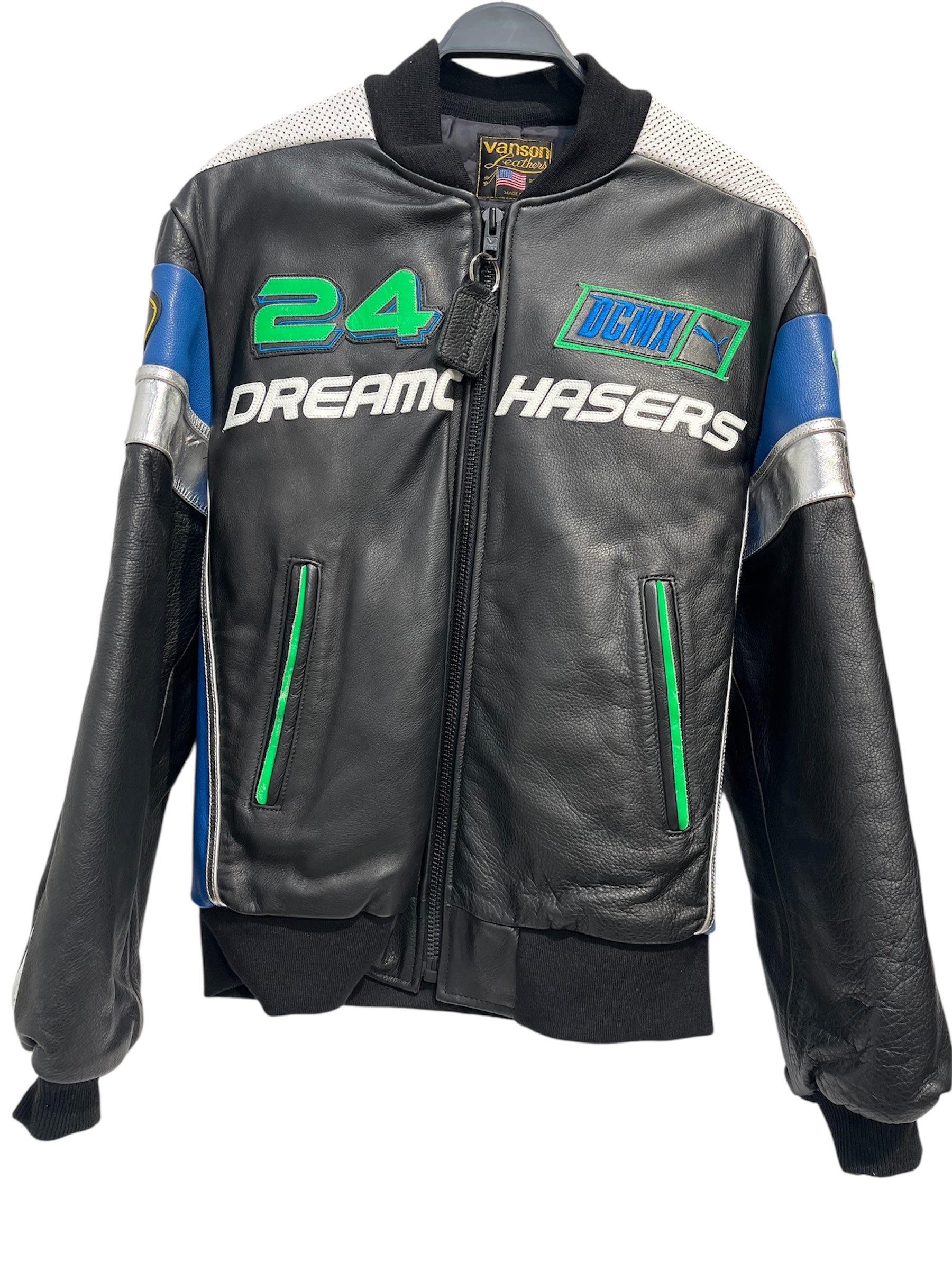 VANSON/Leather Jkt/S/Leather/BLK/Graphic/DREAMCHASERS NIGHTMARES 24 view 1