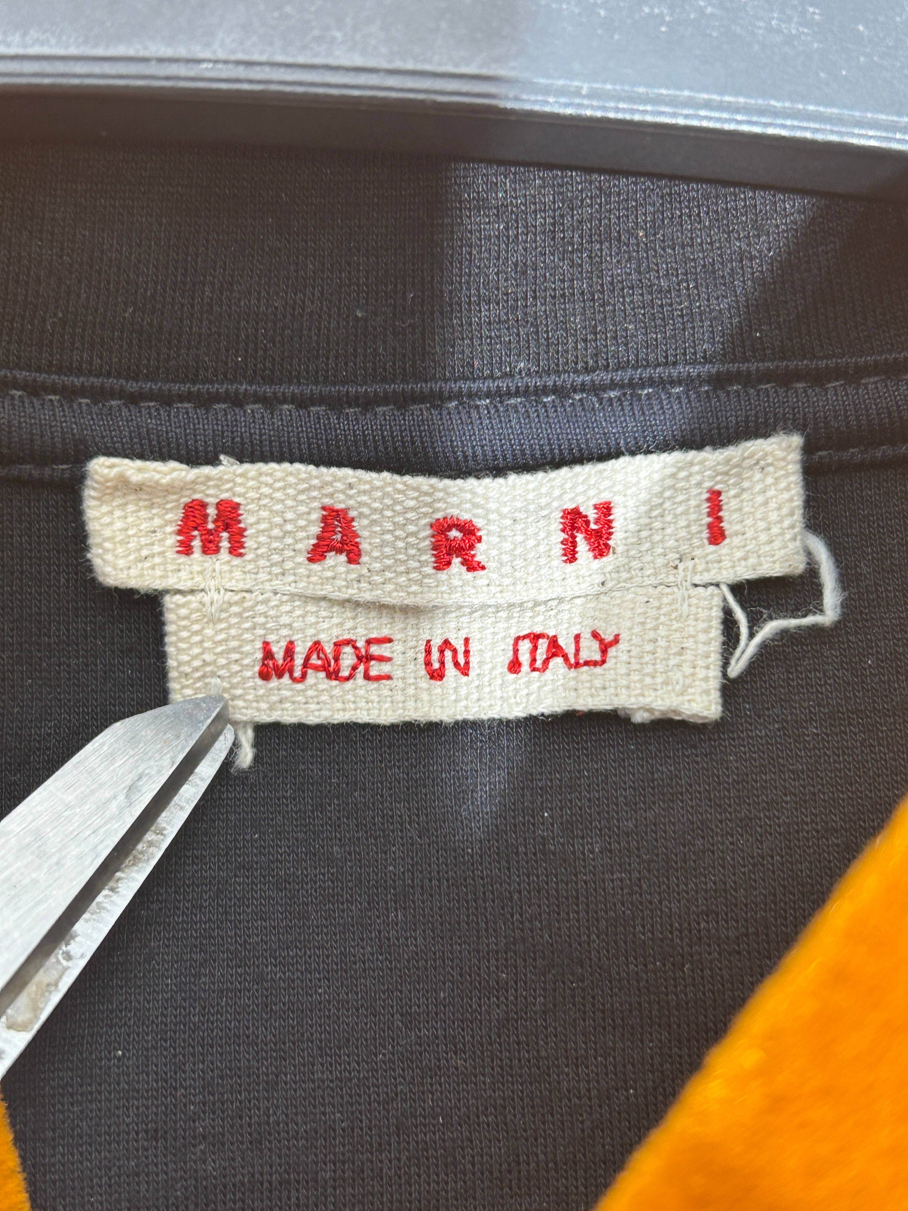 MARNI/Jacket/44/ORN/VELVET HOODED ZIP view 3
