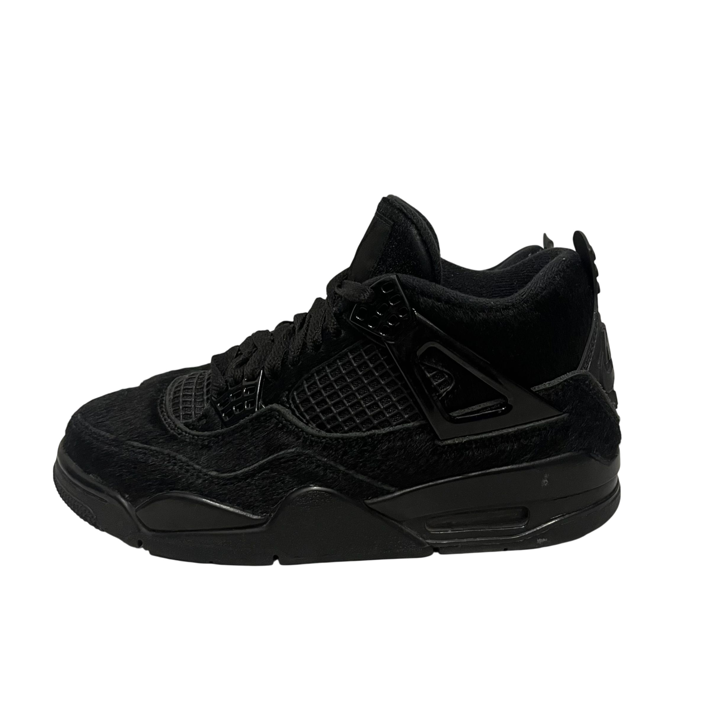 Jordan/Low-Sneakers/US 5.5/Fur/BLK/olivia kim 4 view 3