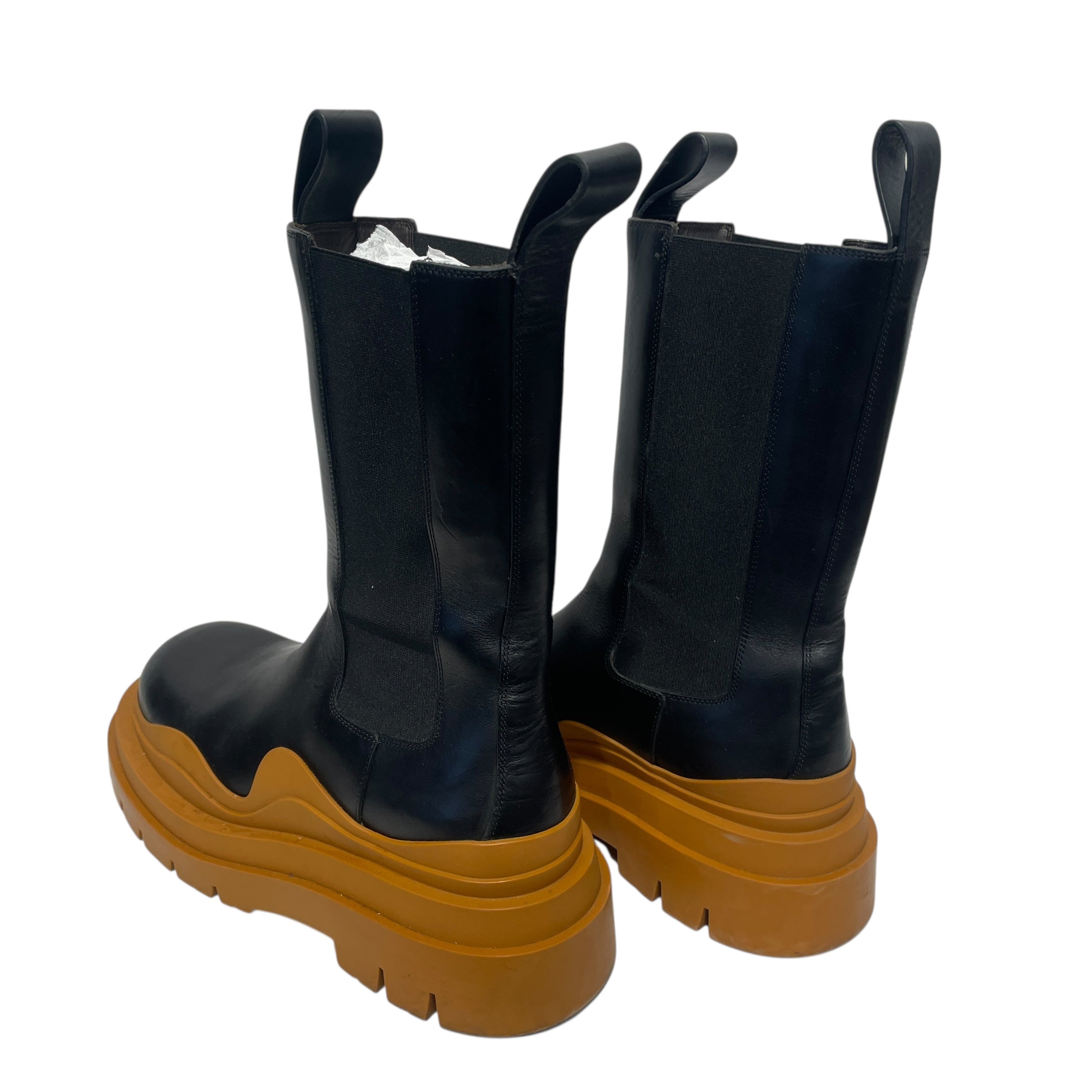 BOTTEGA VENETA/Boots/EU 39/Leather/CML/TIRE BOOT view 2
