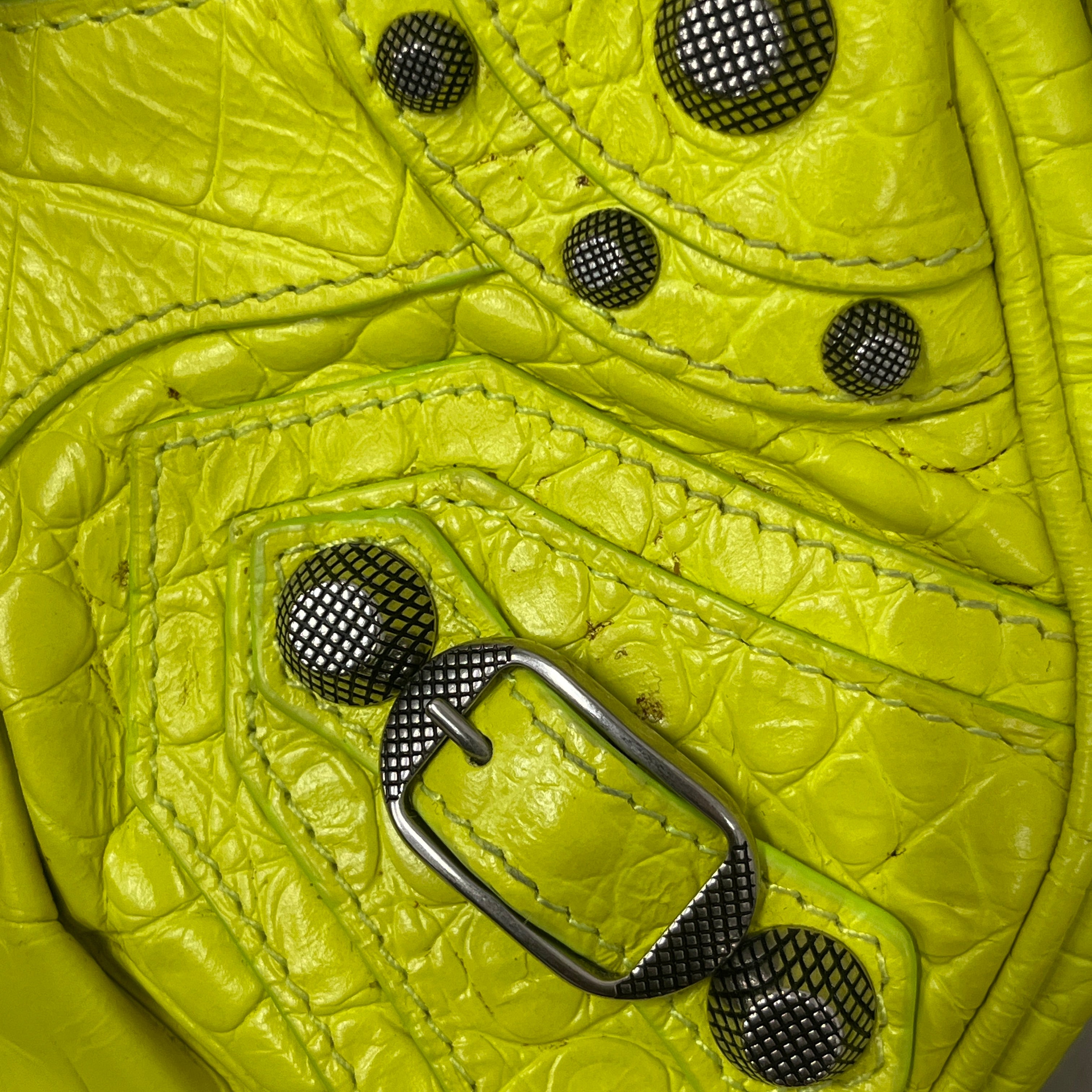 BALENCIAGA/Cross Body Bag/Leather/GRN/NEO CAGOLE view 10