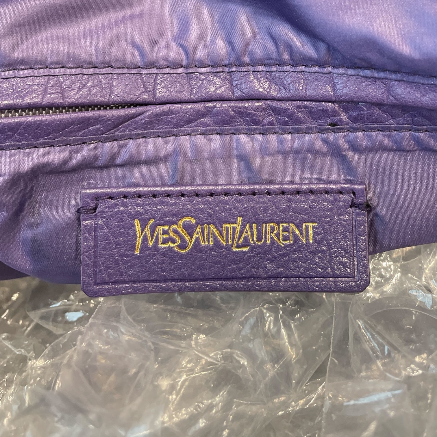 YVES SAINT LAURENT/Bag/Cotton/PPL/EASY HANDBAG view 3