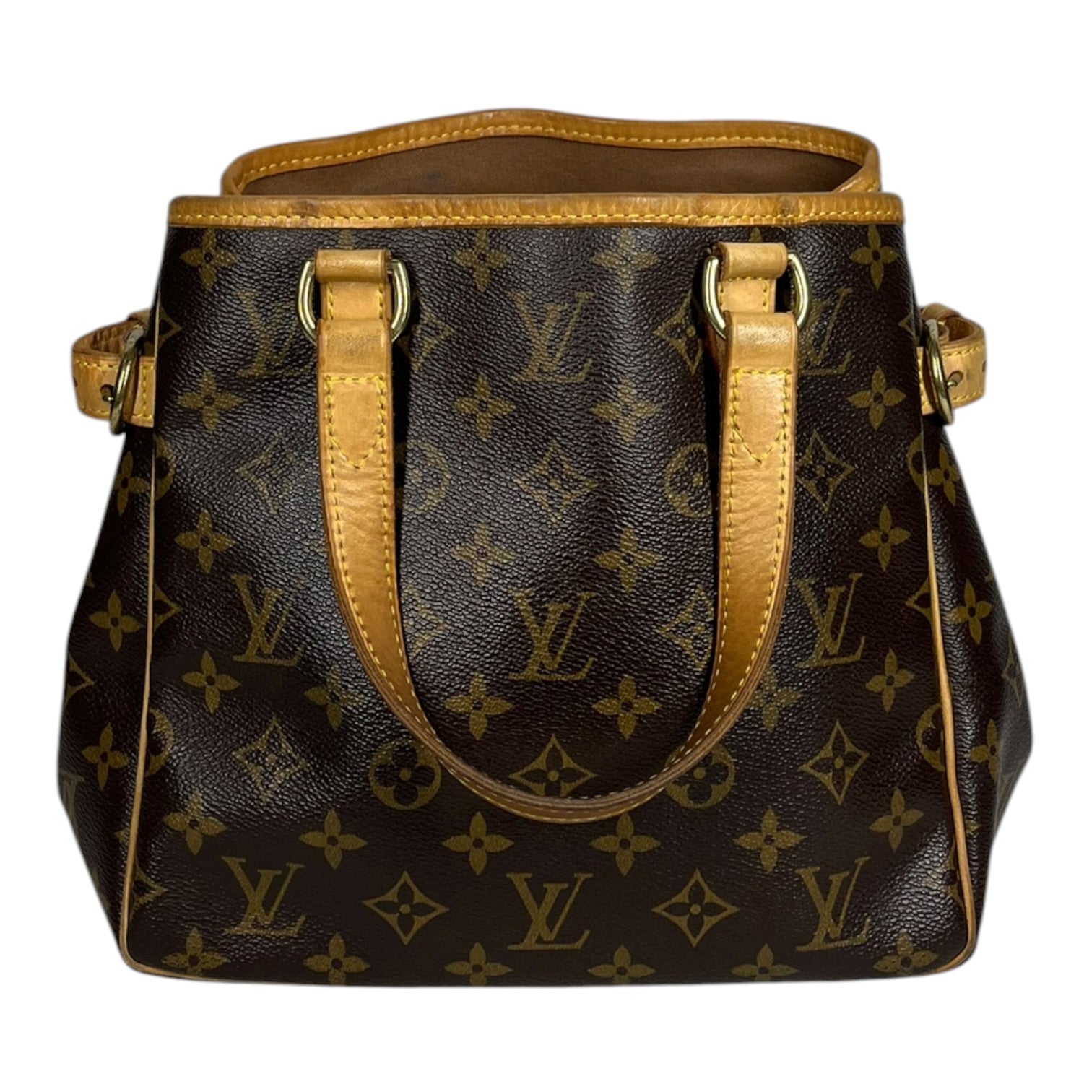 LOUIS VUITTON/Hand Bag/Monogram/Leather/BRW/Batignolles PM view 1