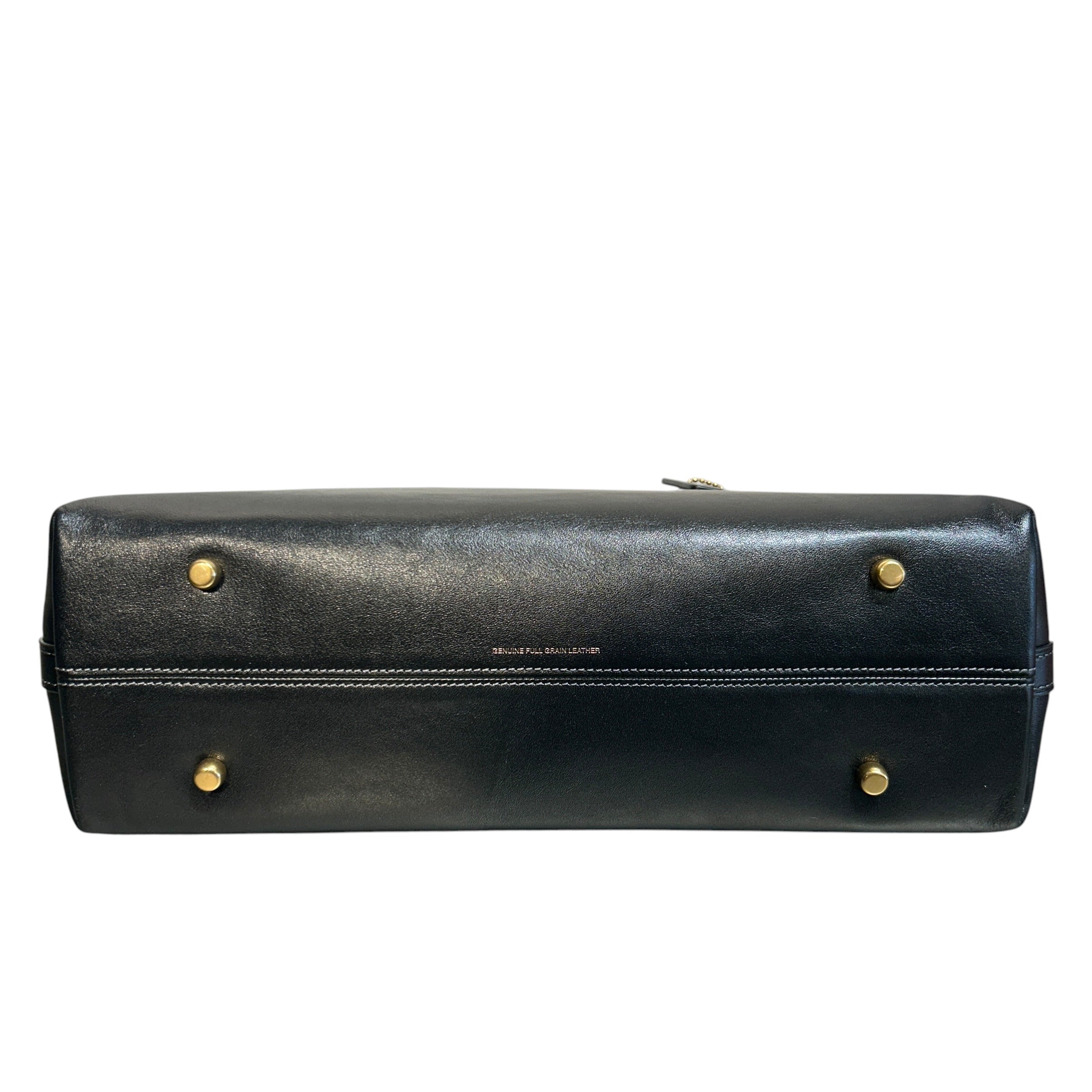 COACH/Hand Bag/Leather/BLK/CARRYALL 37 view 3