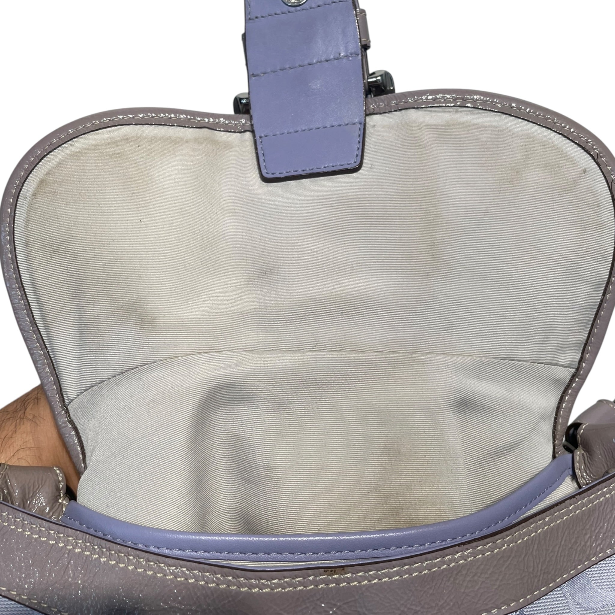 COACH/Hand Bag/Monogram/Polyester/PPL/soho lilac view 4