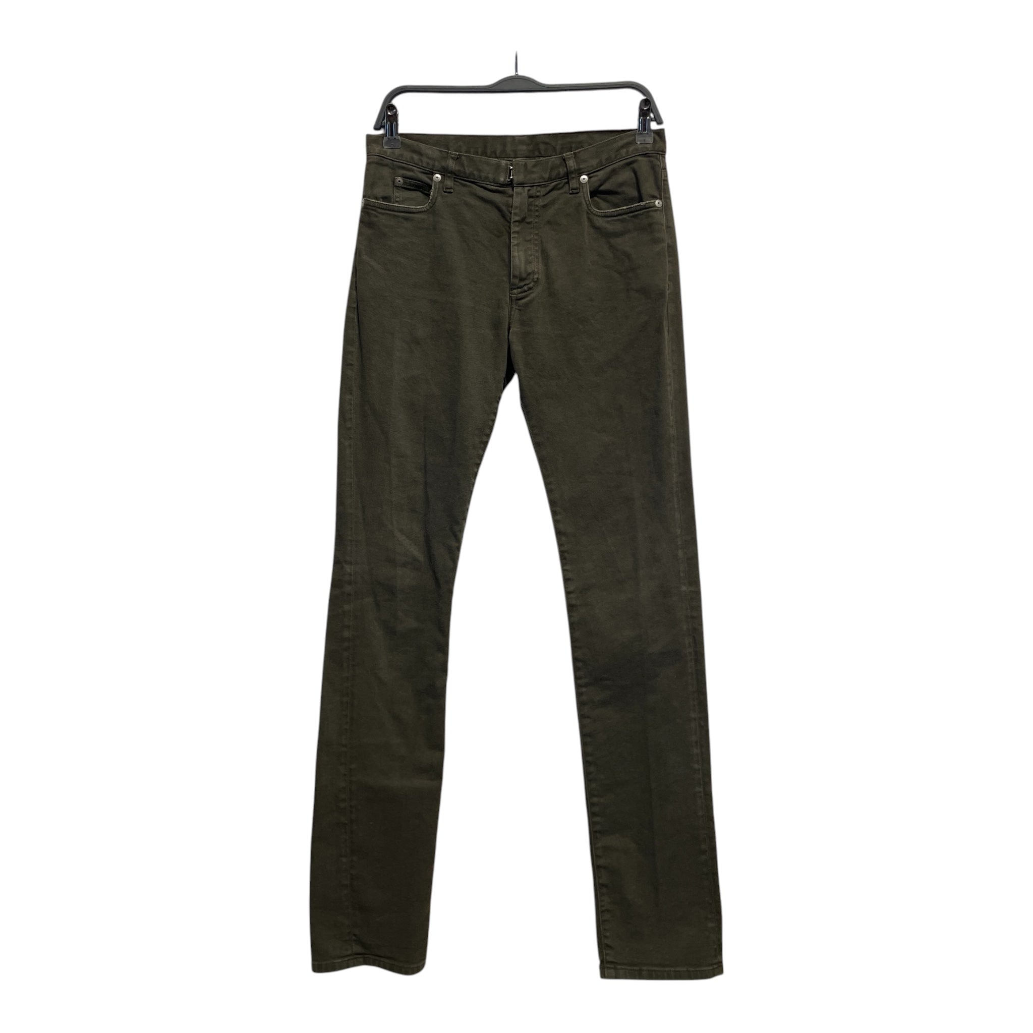 Maison Margiela/Skinny Pants/29/Cotton/GRN/four stitch view 1