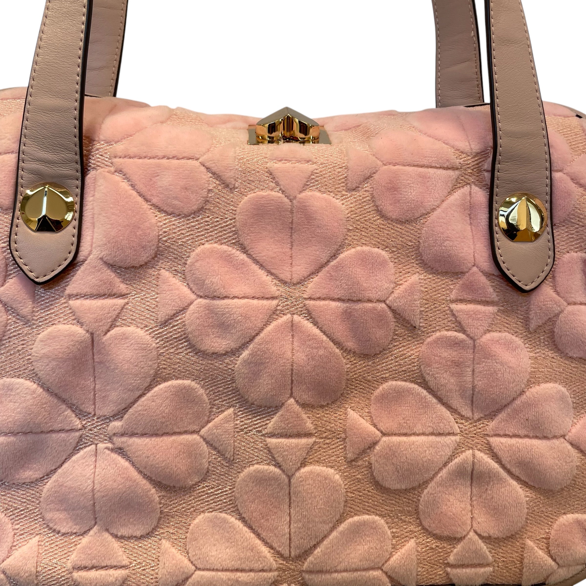 kate spade new york/Hand Bag/All Over Print/Leather/PNK/flower pattern view 3